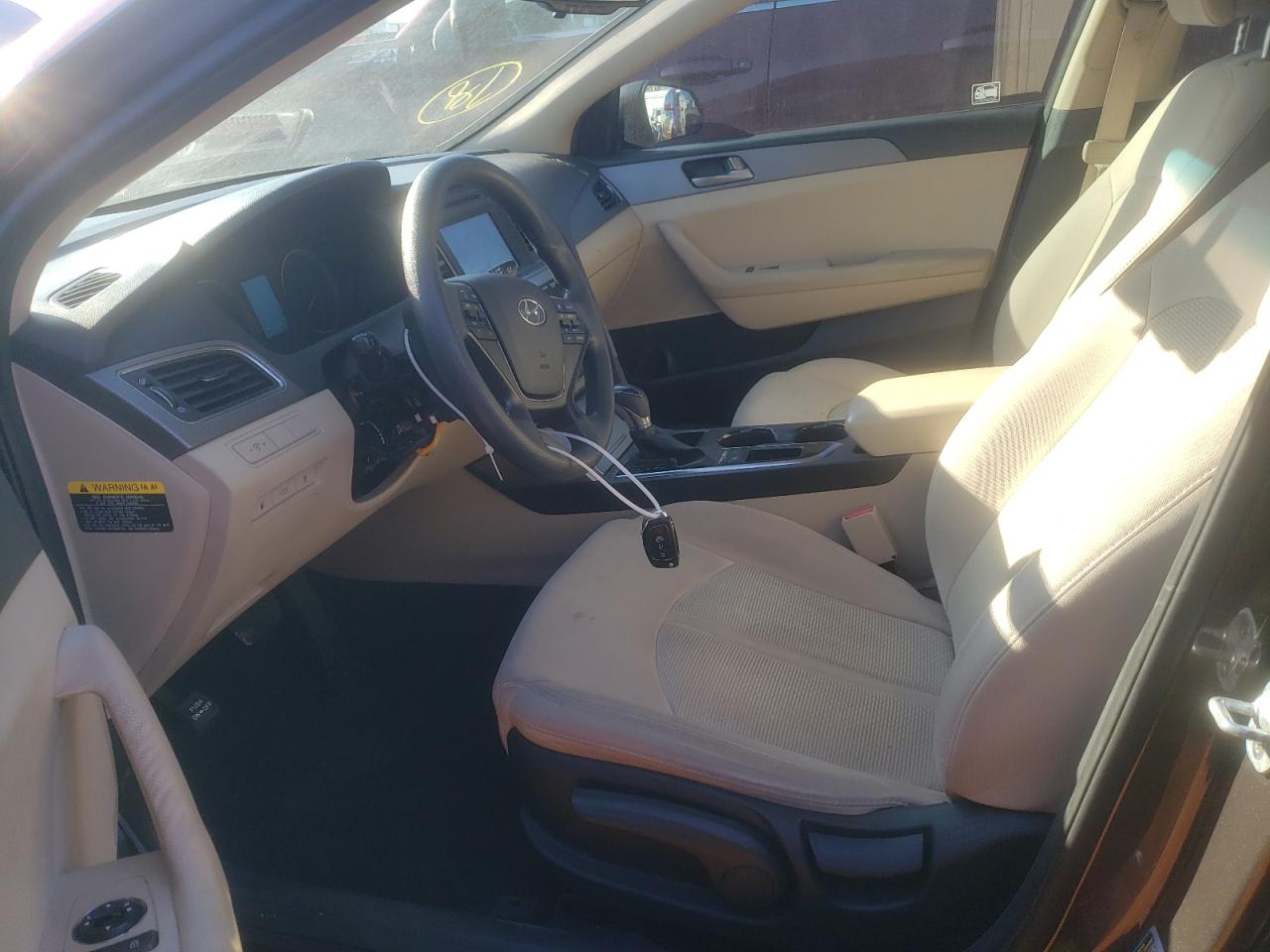 2017 Hyundai Sonata VIN 5NPE24AF8HH438998 Copart auction photo, side damage thumbnail 7