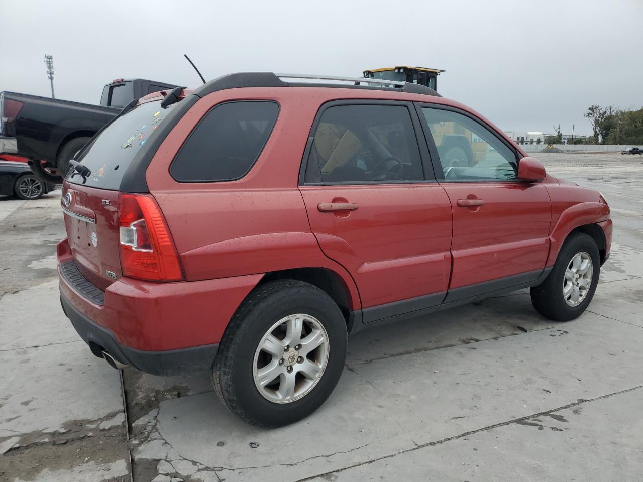 2010 KIA Sportage VIN KNDKHCA31A7717379 Copart auction photo, minor dent/scratches damage thumbnail 3