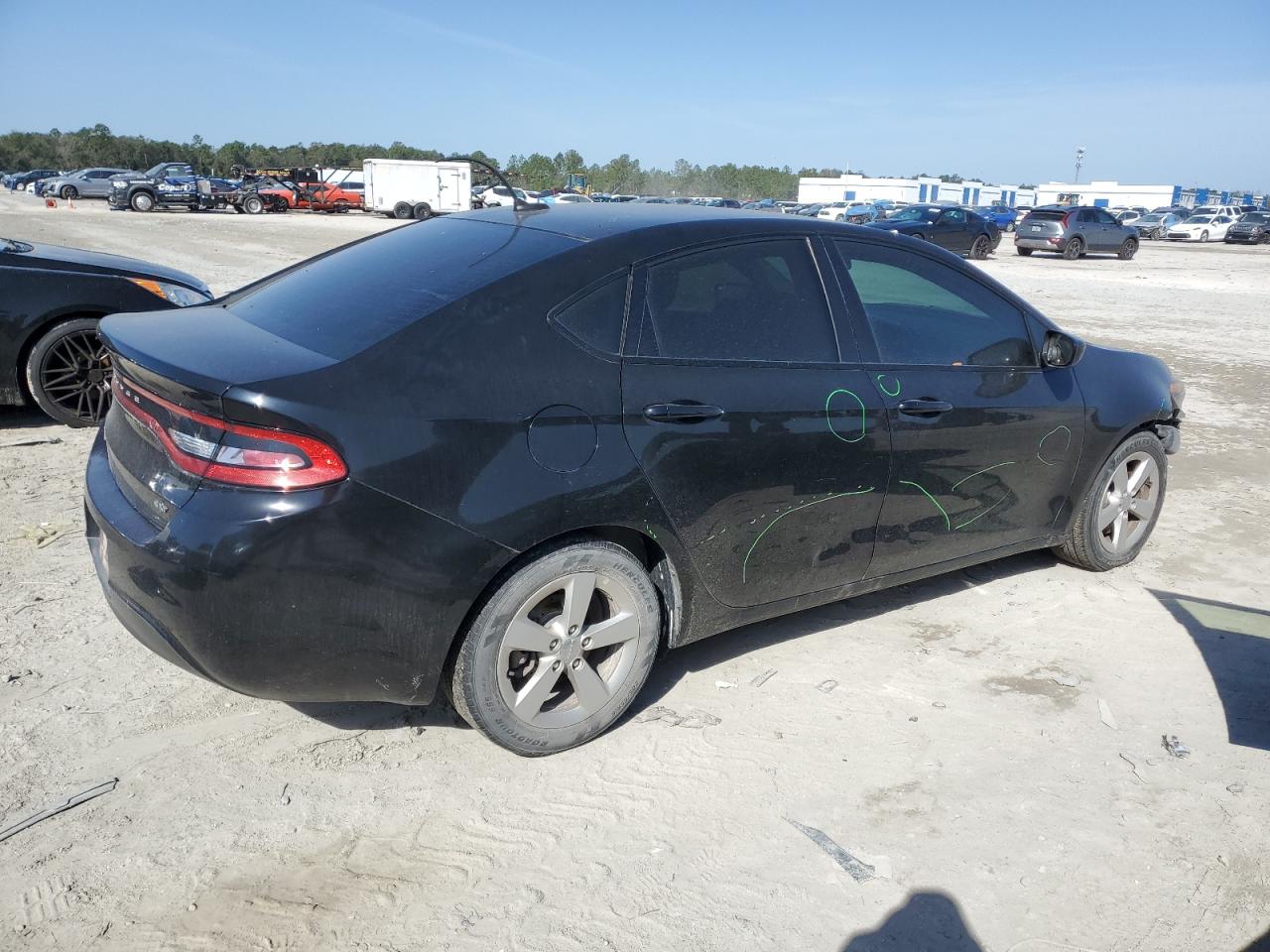2016 Dodge Dart VIN 1C3CDFBB7GD540536 Copart auction photo, front end damage thumbnail 3