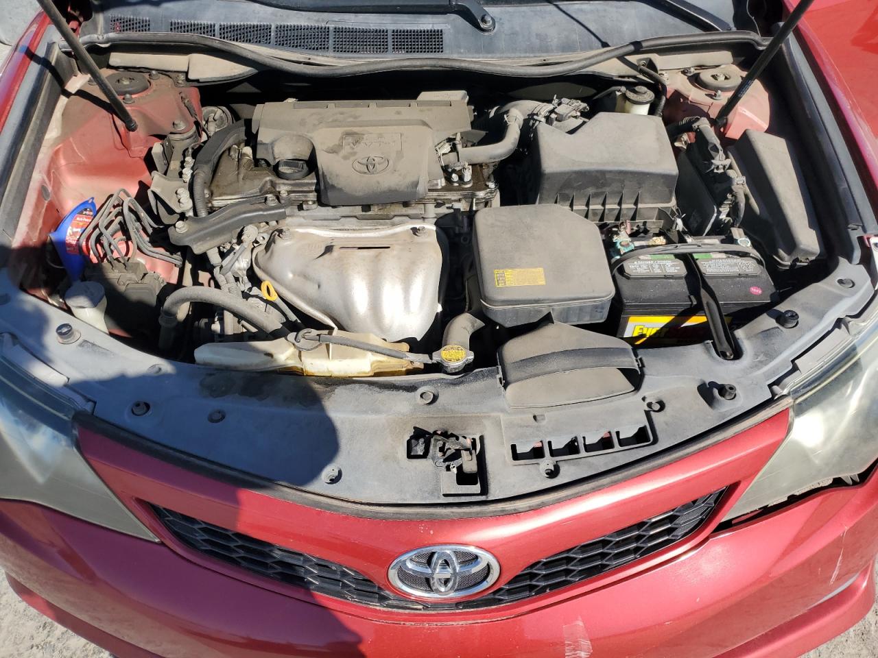 2012 Toyota Camry VIN 4T1BF1FK2CU508520 Copart auction photo, all over damage thumbnail 11