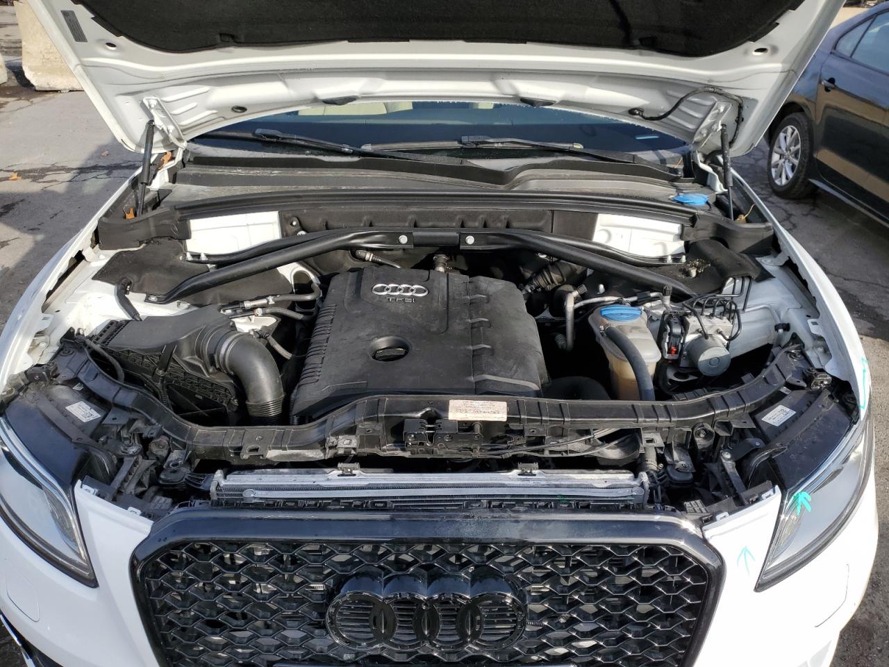 2016 Audi Q5 VIN WA1L2AFP0GA008681 Copart auction photo, rear end / minor dent/scratches damage thumbnail 12