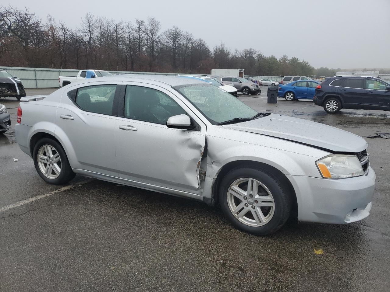 2010 Dodge Avenger VIN 1B3CC5FB0AN177843 Copart auction photo, front end / rear end damage thumbnail 4