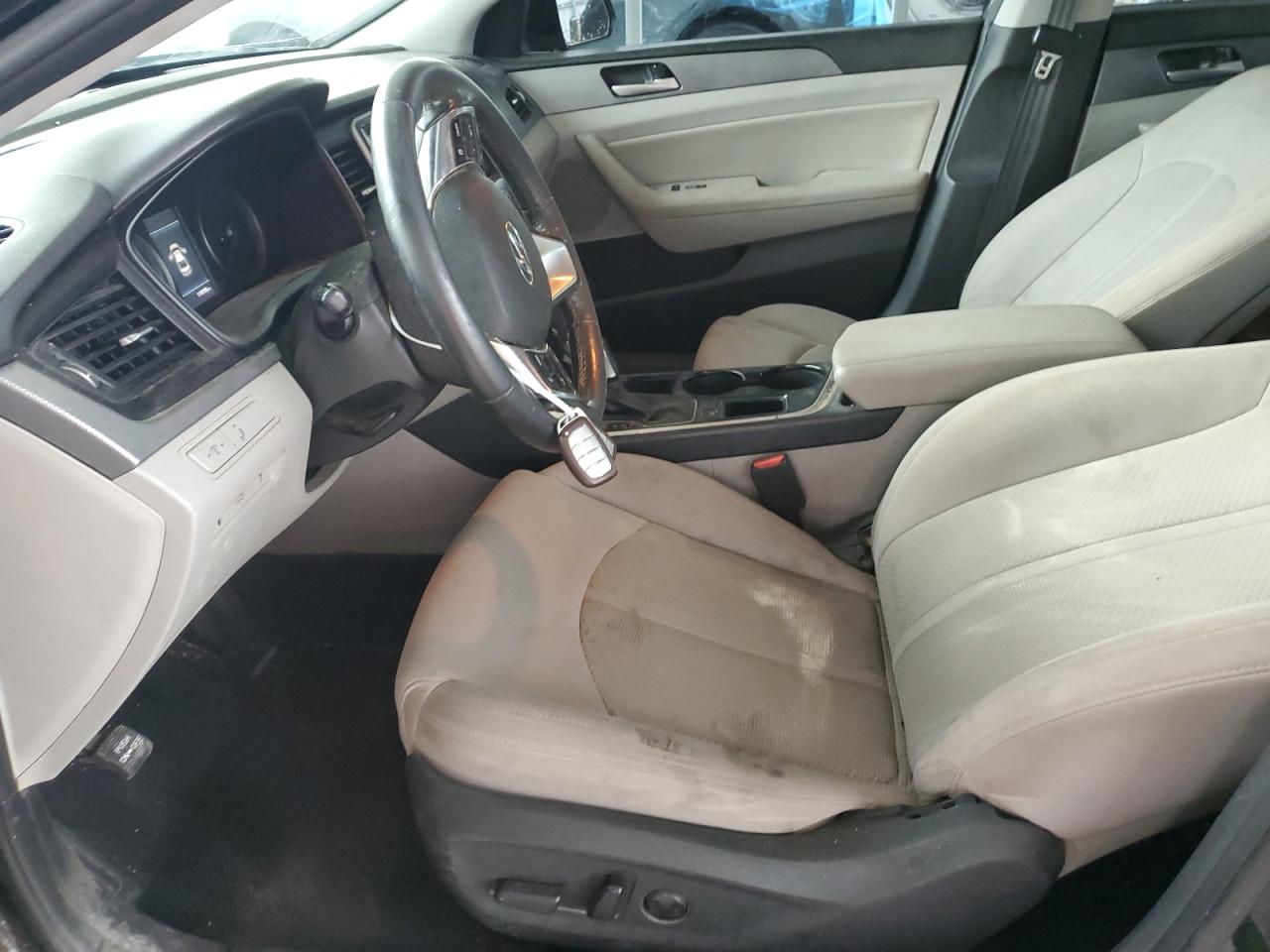 2018 Hyundai Sonata VIN 5NPE34AFXJH646416 Copart auction photo, front end / undercarriage damage thumbnail 7