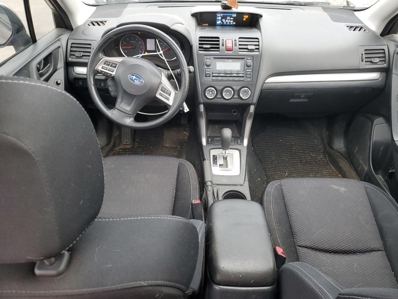 2015 Subaru Forester VIN JF2SJADC9FH588492 Copart auction photo, front end / side damage thumbnail 8