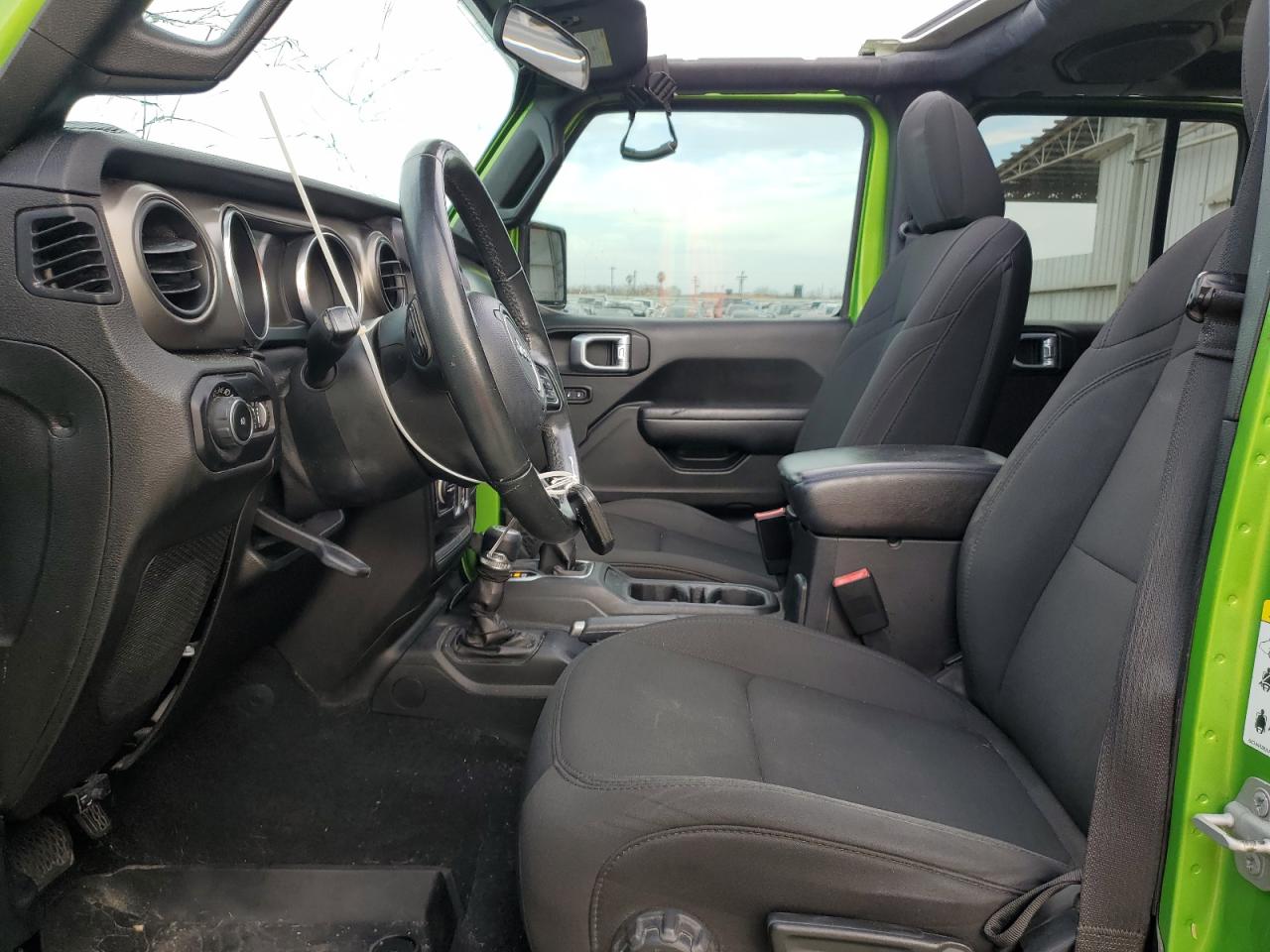 2019 Jeep Wrangler VIN 1C4HJXDG4KW508021 Copart auction photo, all over damage thumbnail 7
