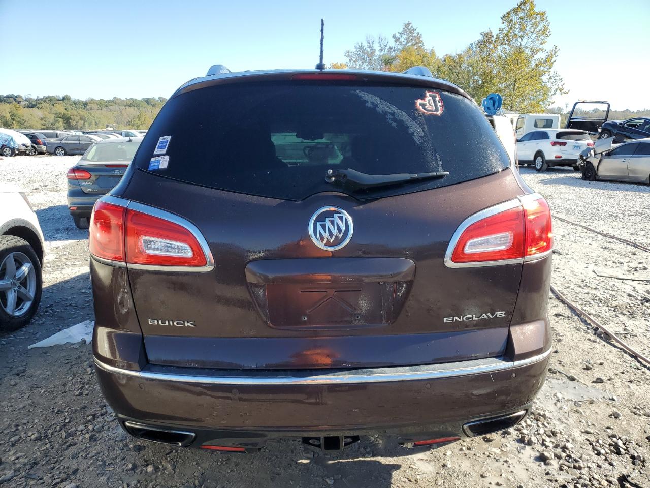 2015 Buick Enclave VIN 5GAKRBKD8FJ276134 Copart auction photo, front end damage thumbnail 6