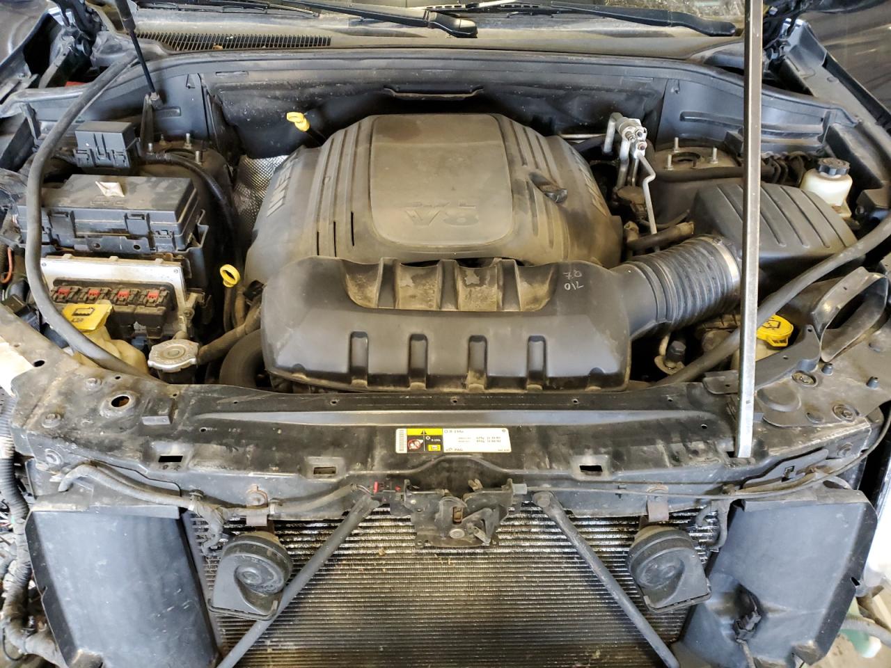 2013 Jeep Grand Cherokee VIN 1C4RJFCT1DC655902 Copart auction photo, front end damage thumbnail 12