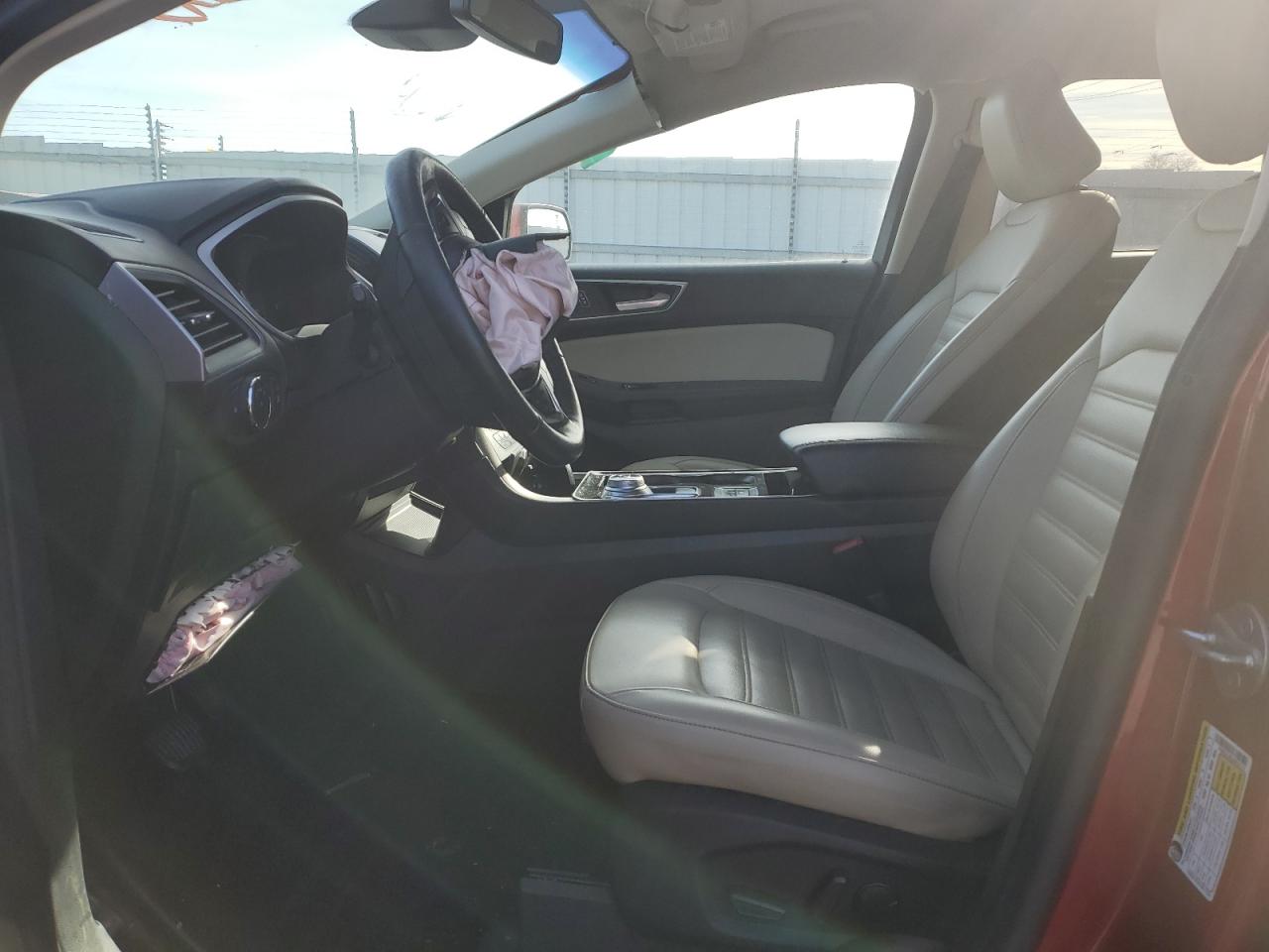 2020 Ford Edge VIN 2FMPK4J95LBB20114 Copart auction photo, front end damage thumbnail 7