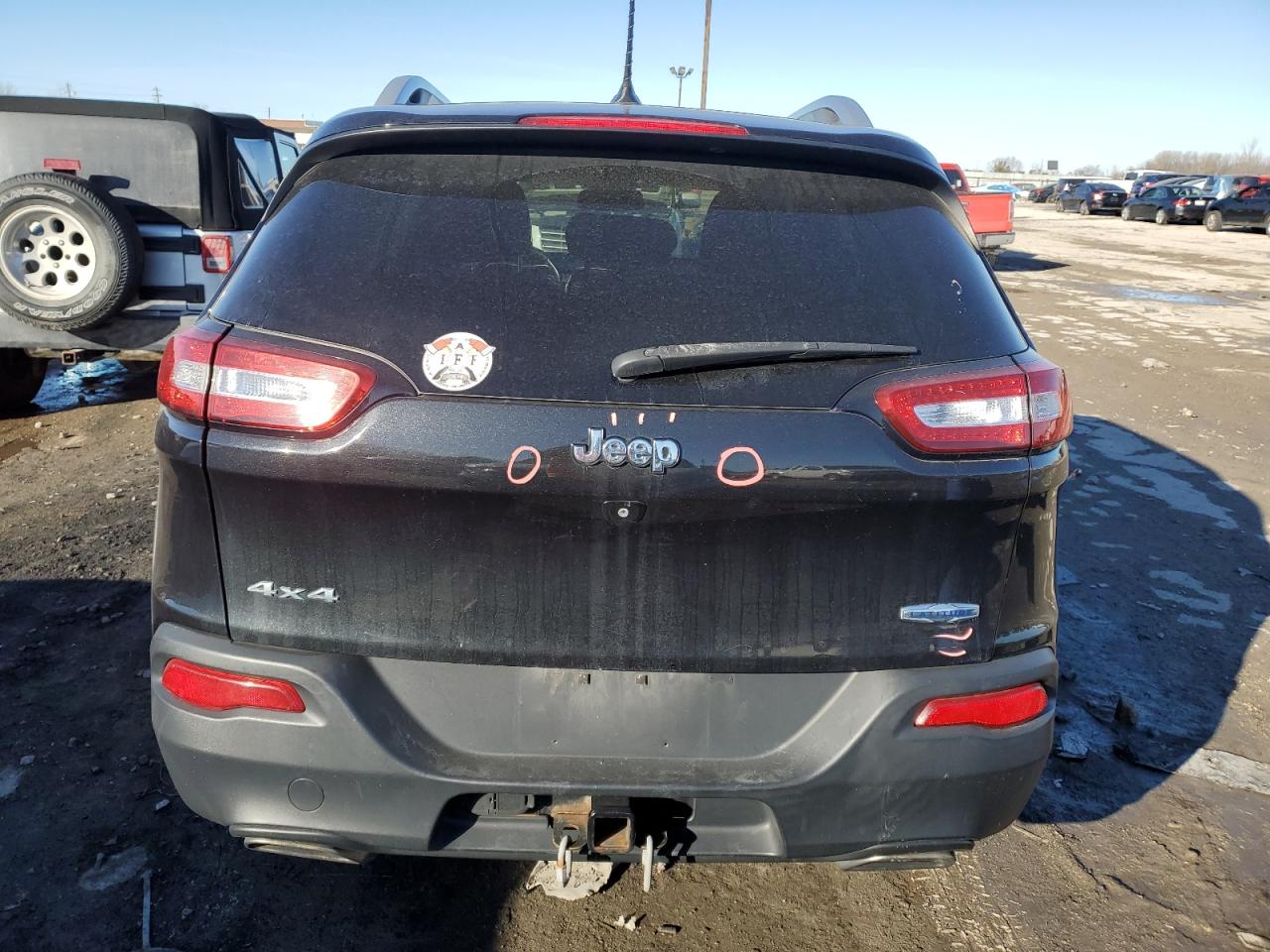 2015 Jeep Grand Cherokee VIN 1C4PJMCS1FW528104 Copart auction photo, side / minor dent/scratches damage thumbnail 6