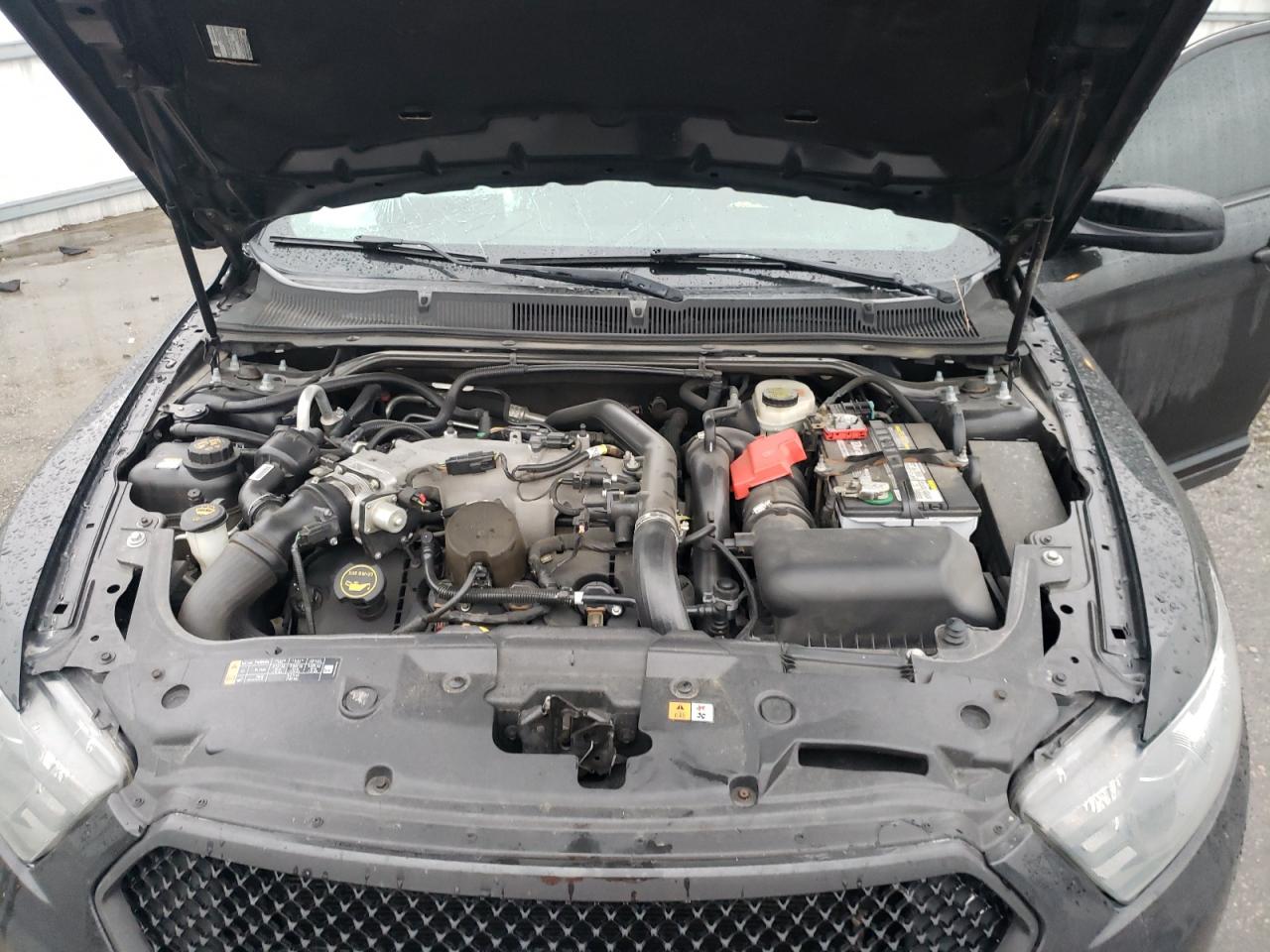 2015 Ford Taurus VIN 1FAHP2KTXFG202660 Copart auction photo, front end / side damage thumbnail 11