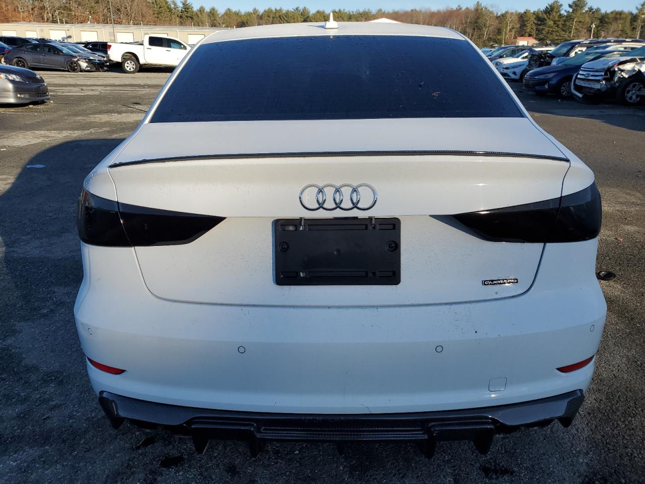 2016 Audi A3 VIN WAUJ8GFF4G1043596 Copart auction photo, all over / side damage thumbnail 6