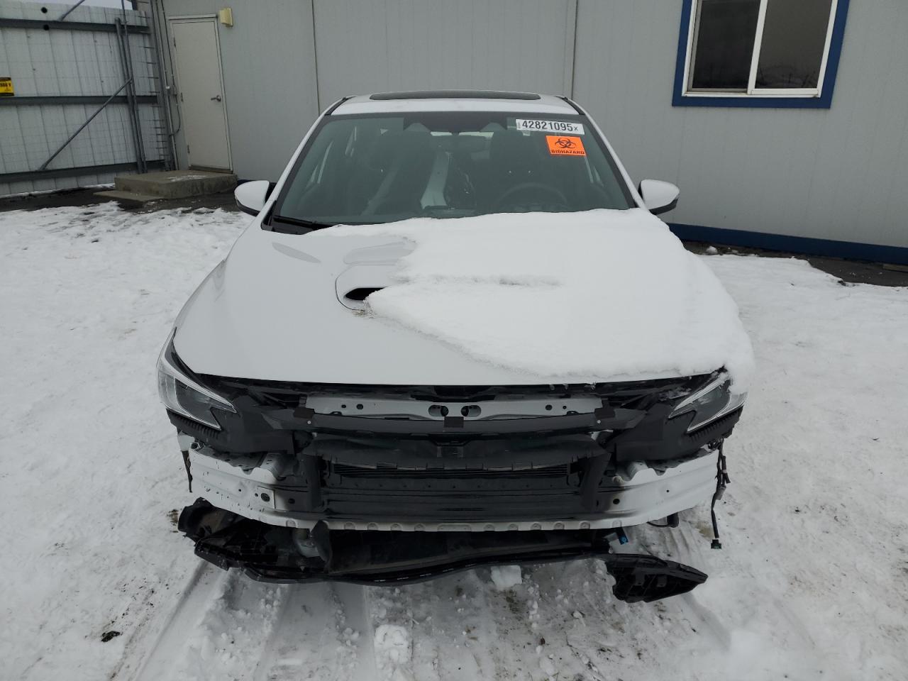 2024 Subaru WRX VIN JF1VBAN63R9806786 Copart auction photo, front end damage thumbnail 5