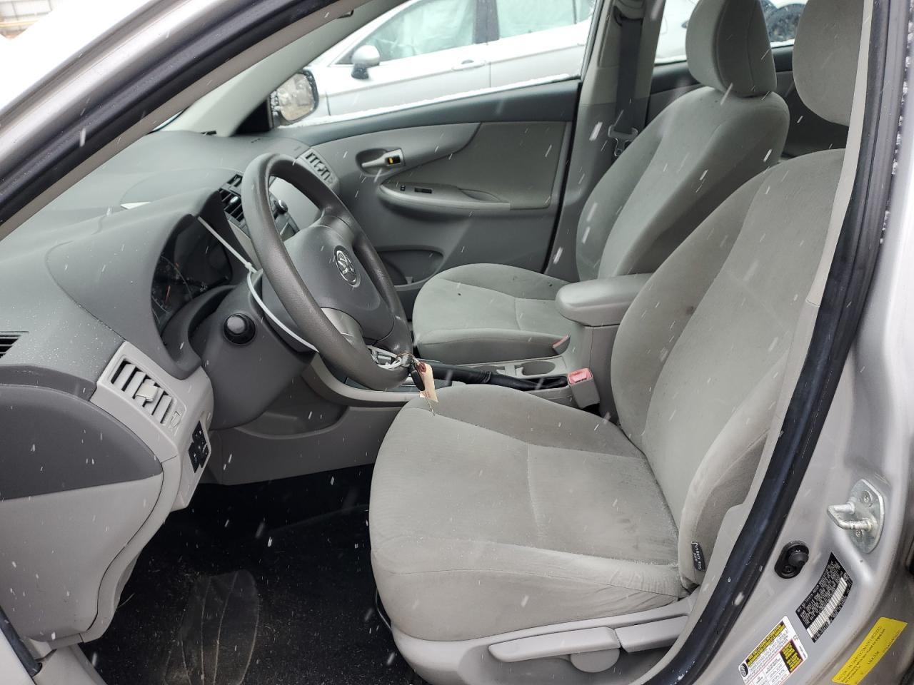 2010 Toyota Corolla VIN 2T1BU4EE4AC332250 Copart auction photo, front end / side damage thumbnail 7