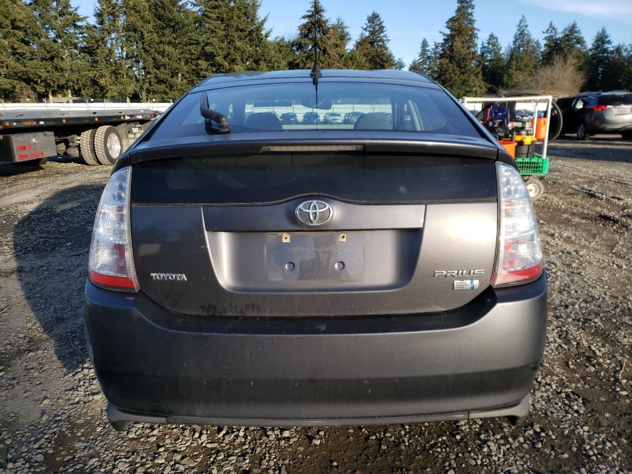 2007 Toyota Prius VIN JTDKB20U173277489 Copart auction photo, front end / side damage thumbnail 6