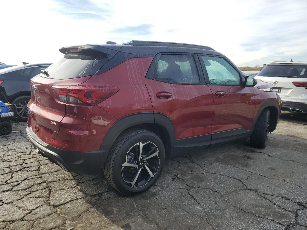 2023 Chevrolet TrailBlazer VIN KL79MTSL4PB014760 Copart auction photo, front end damage thumbnail 3