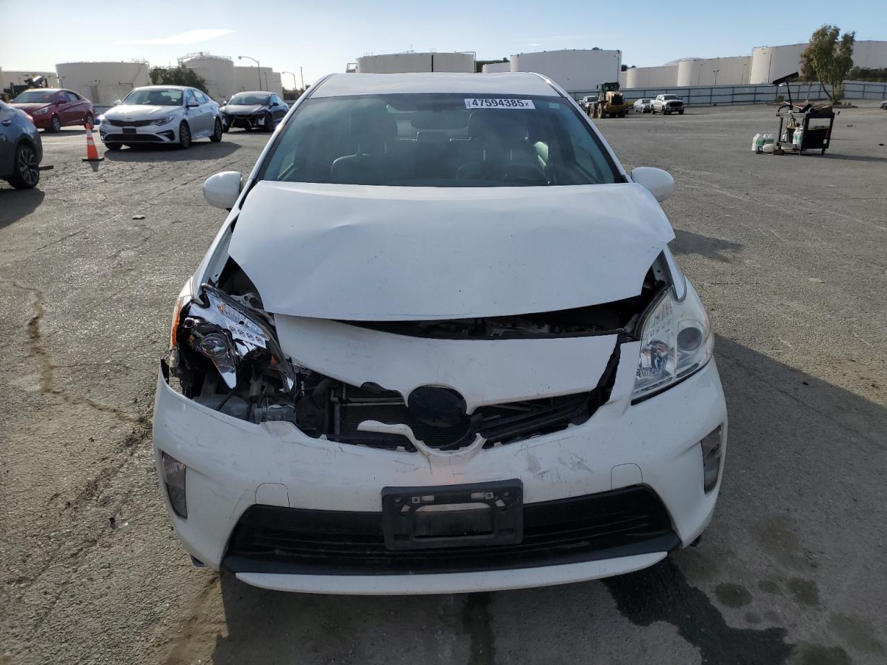 2015 Toyota Prius VIN JTDKN3DU8F0408229 Copart auction photo, front end damage thumbnail 5