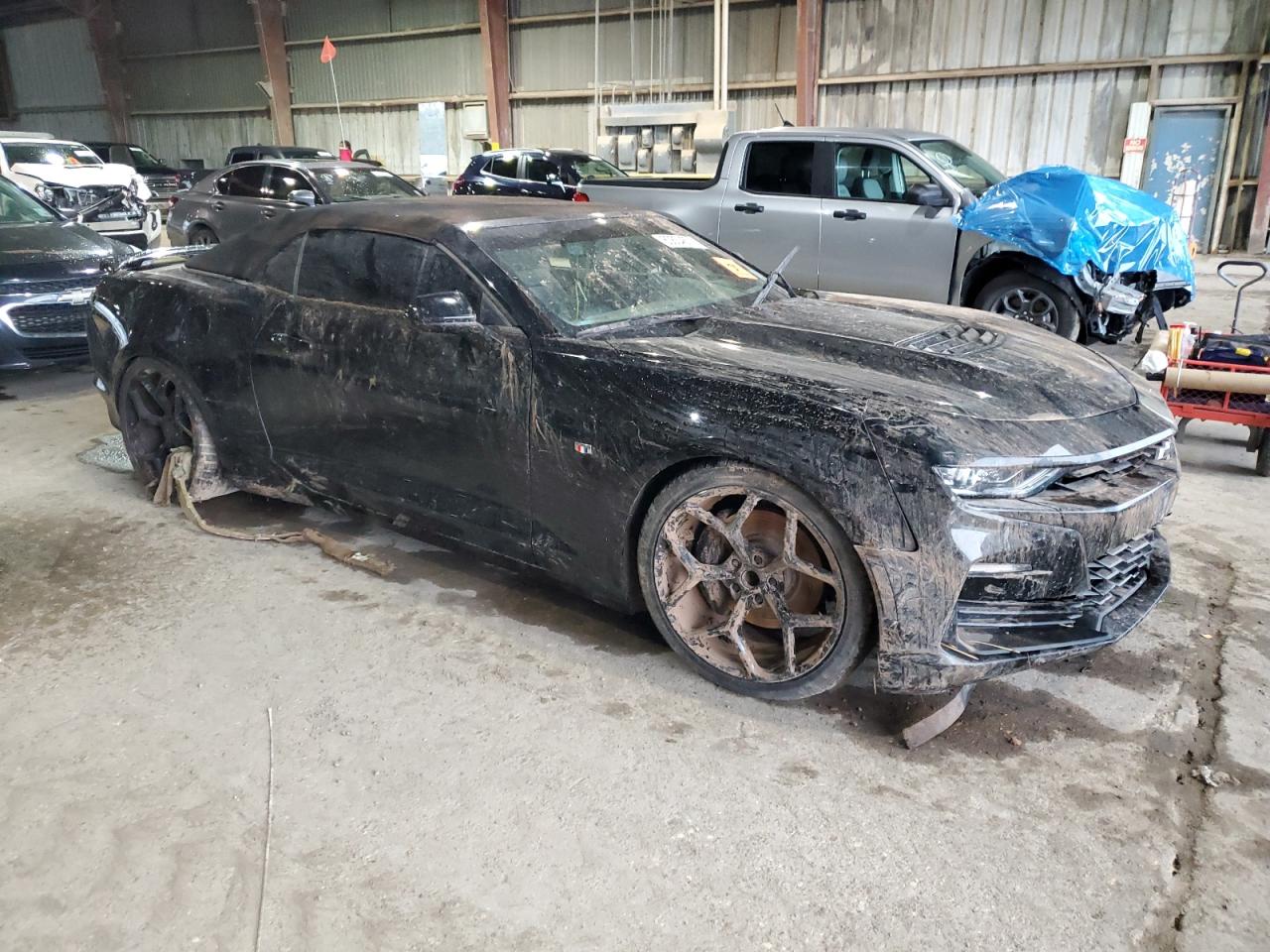 2020 Chevrolet Camaro VIN 1G1FH3D71L0121404 Copart auction photo, front end damage thumbnail 4