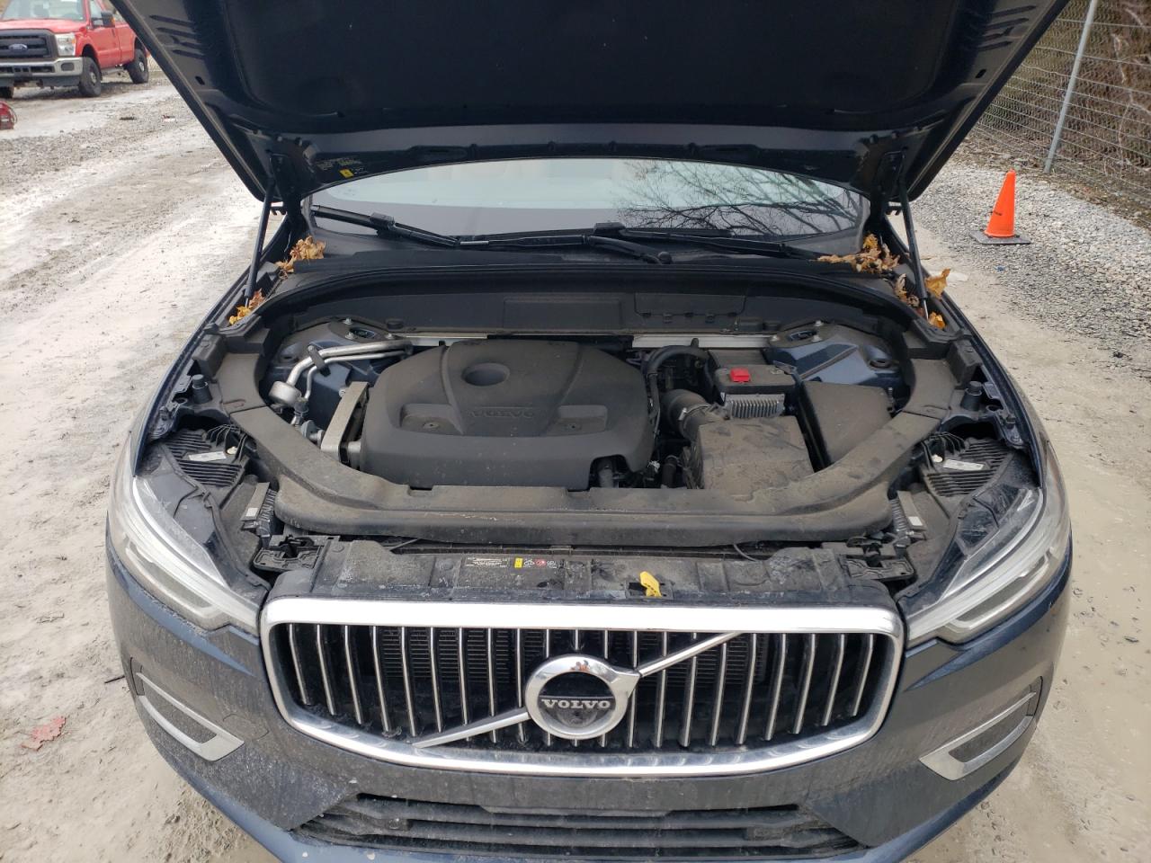 2021 Volvo XC60 VIN YV4102RL6M1684837 Copart auction photo, side damage thumbnail 12