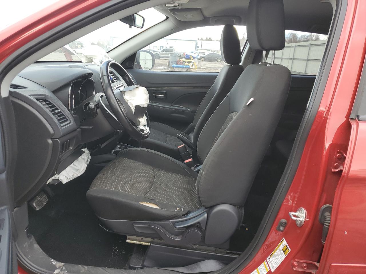 2016 Mitsubishi Outlander VIN JA4AP3AW1GZ024117 Copart auction photo, front end / side damage thumbnail 7