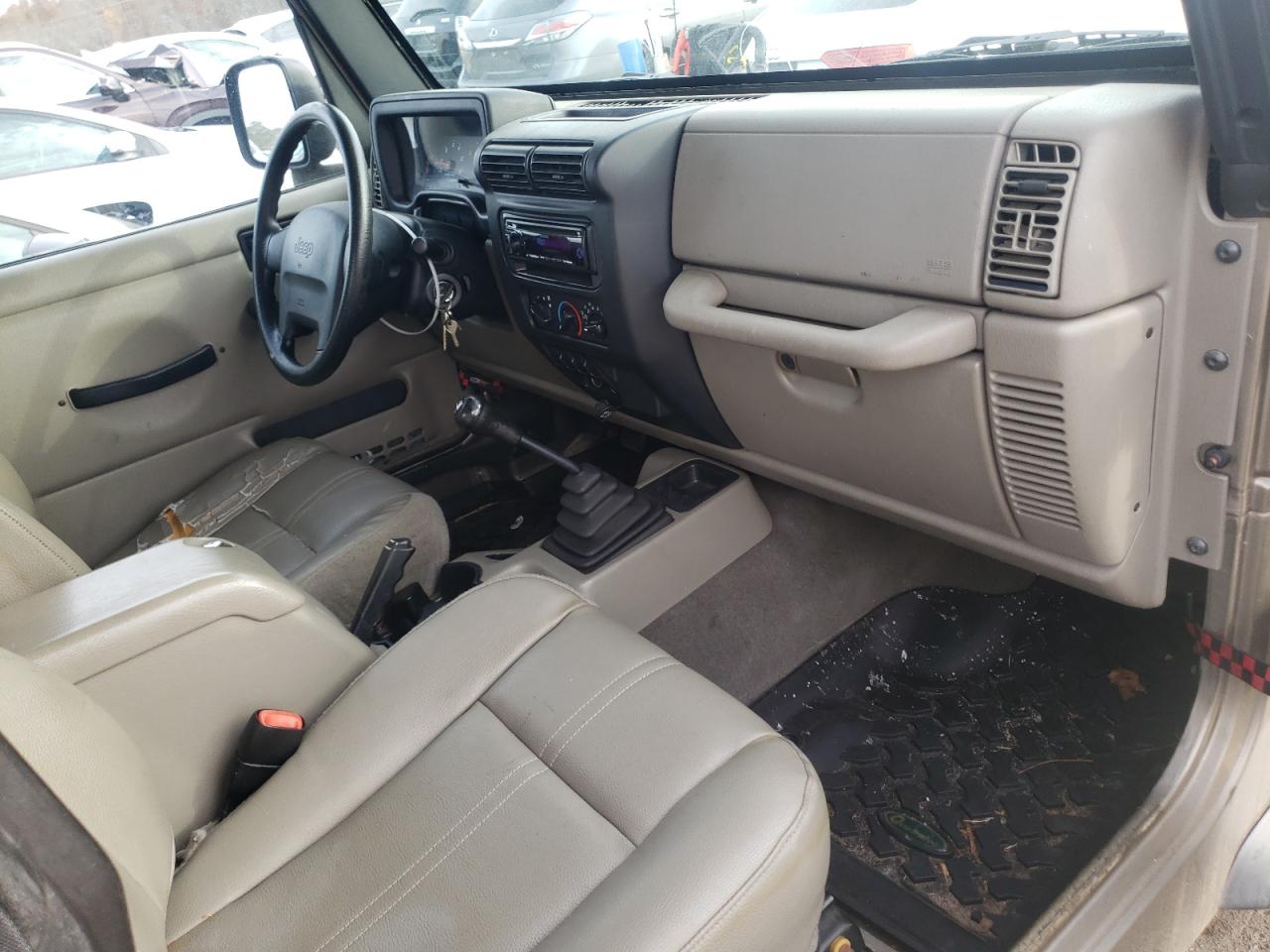 2004 Jeep Wrangler VIN 1J4FA39S44P700222 Copart auction photo, minor dent/scratches damage thumbnail 8