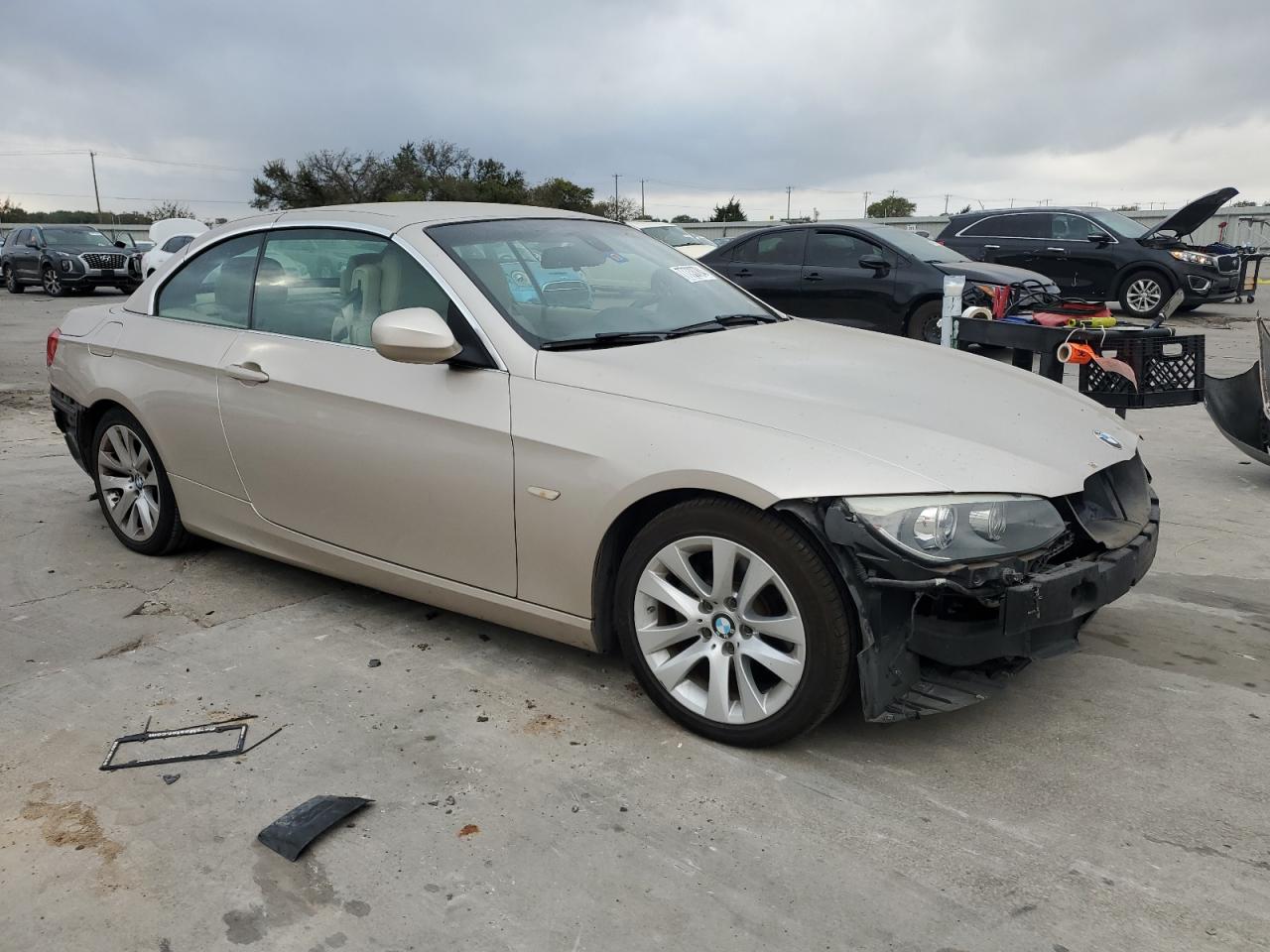 2012 BMW 3er VIN WBADW3C50CE822245 Copart auction photo, all over damage thumbnail 4