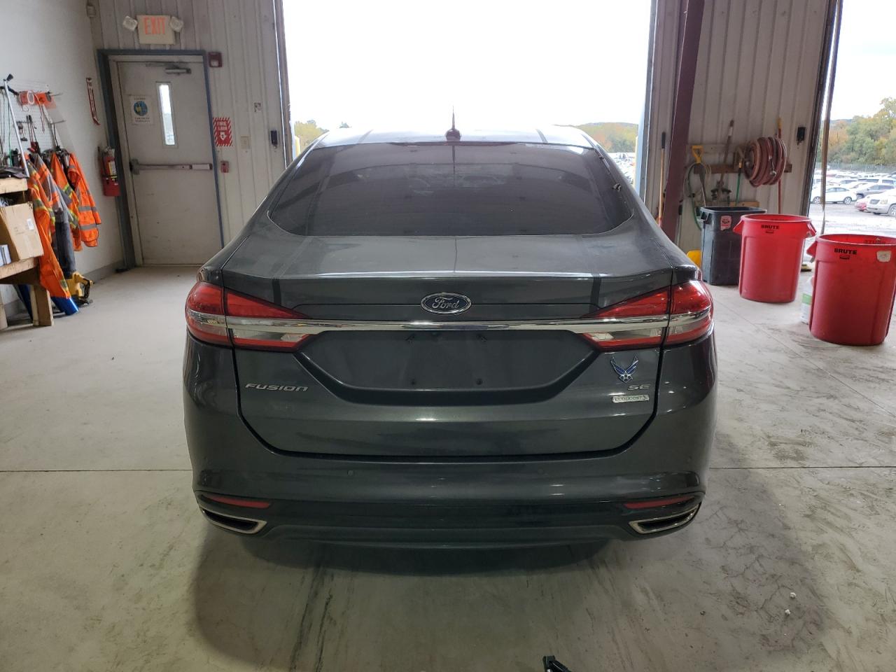 2017 Ford Fusion VIN 3FA6P0H93HR226124 Copart auction photo, front end / side damage thumbnail 6