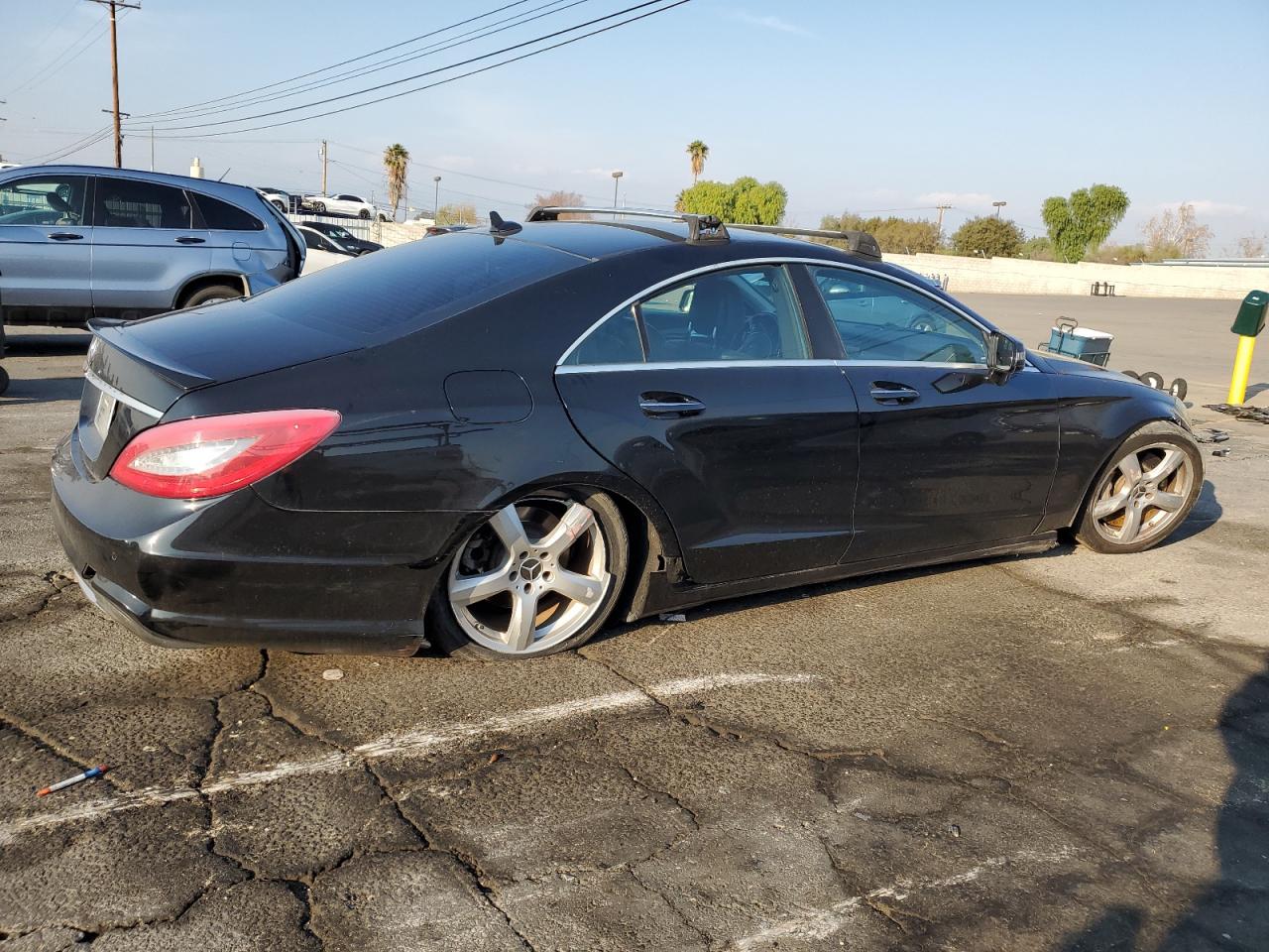 2013 Mercedes-Benz Cls-klasse VIN WDDLJ7DB9DA070942 Copart auction photo, front end / undercarriage damage thumbnail 3