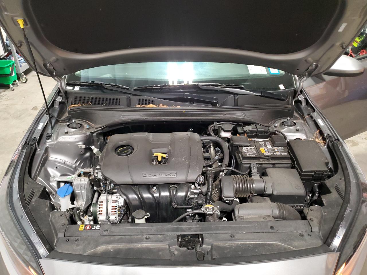 2024 KIA Forte VIN 3KPF24AD8RE787572 Copart auction photo, side / front end damage thumbnail 11