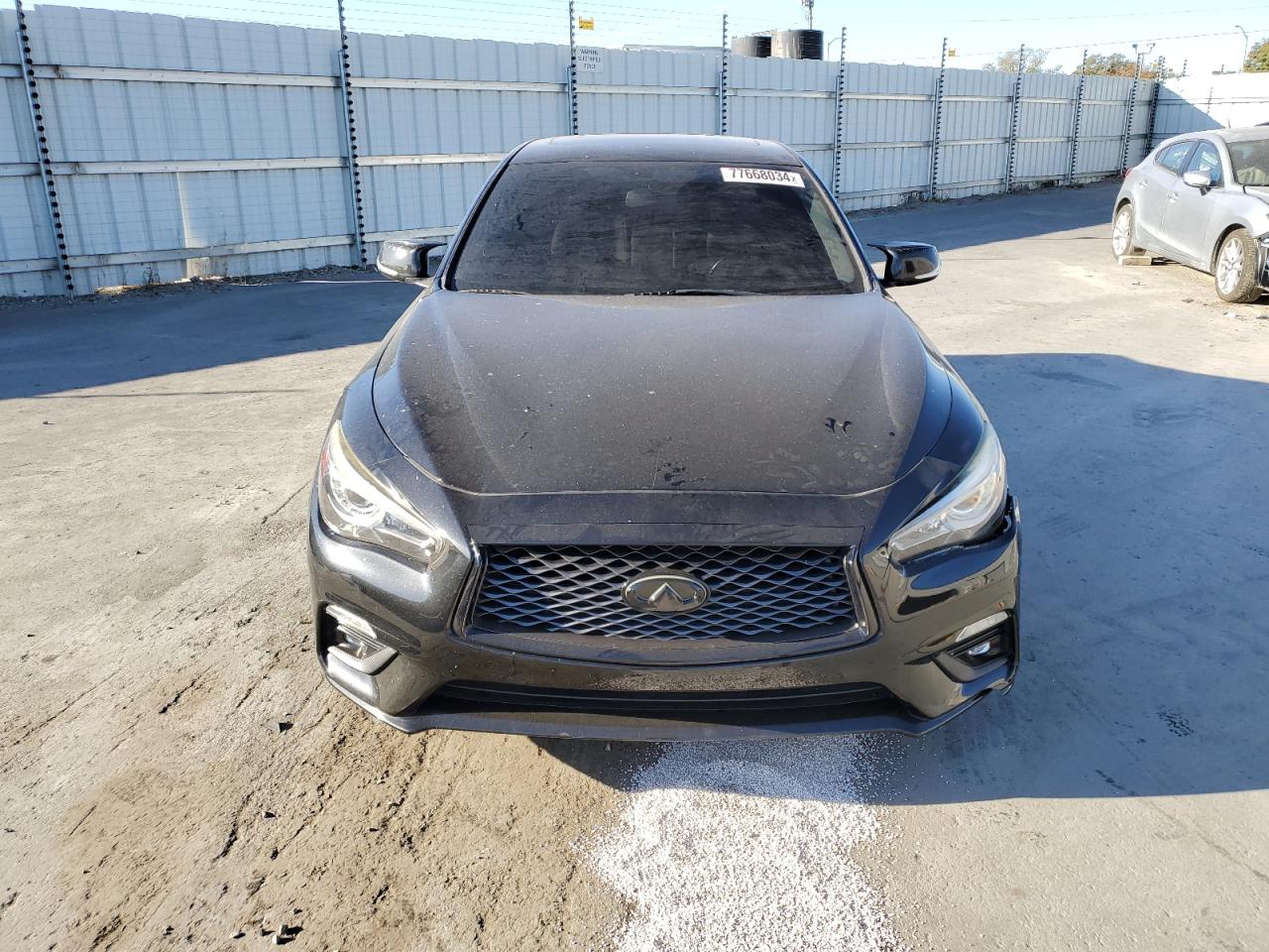 2018 Infiniti Q50 VIN JN1EV7AP4JM354502 Copart auction photo, front end damage thumbnail 5