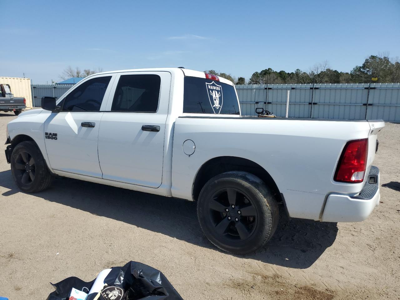 2017 RAM 1500 VIN 1C6RR6KGXHS683262 Copart auction photo, side / front end damage thumbnail 2