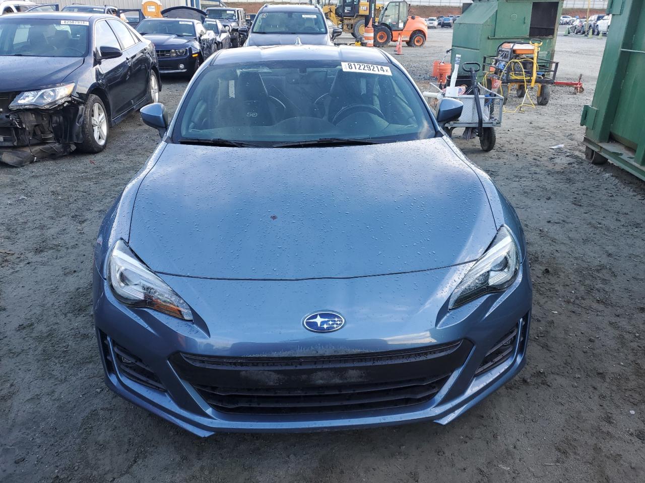 2018 Subaru BRZ VIN JF1ZCAC16J9601327 Copart auction photo, top/roof / hail damage thumbnail 5