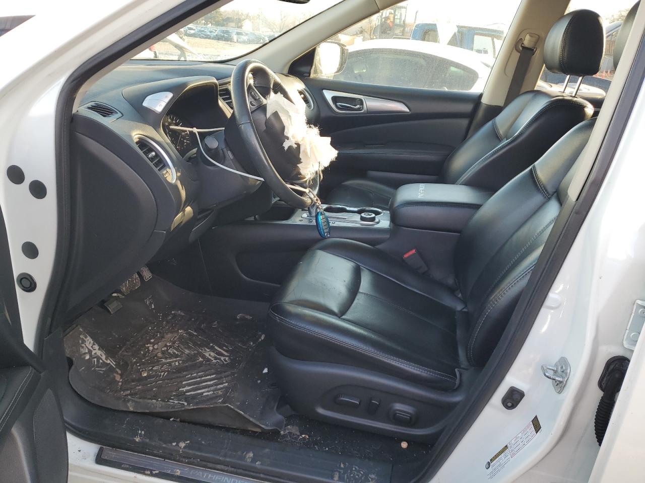 2017 Nissan Pathfinder VIN 5N1DR2MM2HC683471 Copart auction photo, all over damage thumbnail 7