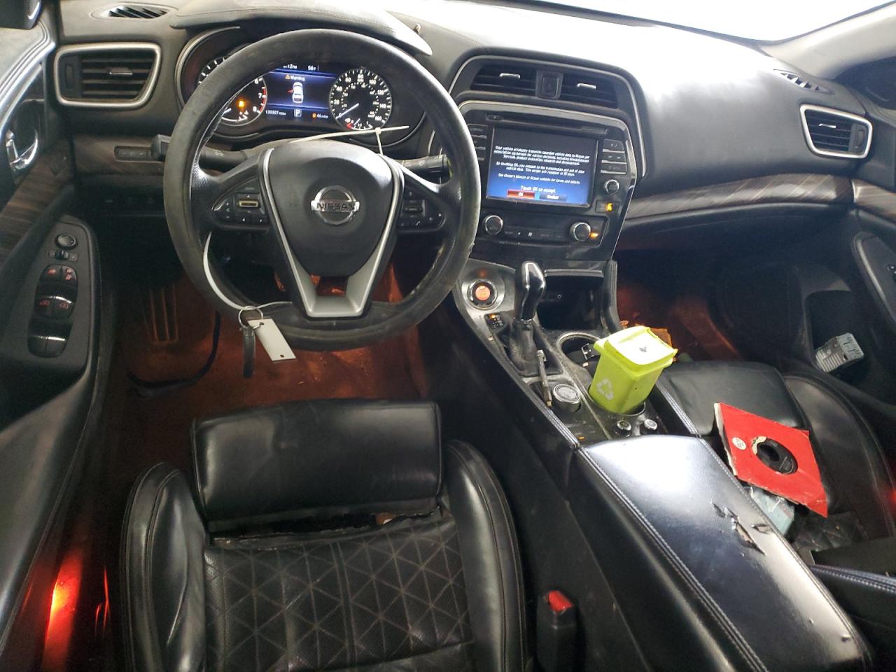 2016 Nissan Maxima VIN 1N4AA6AP7GC399469 Copart auction photo, front end / side damage thumbnail 8