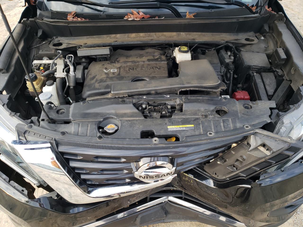 2019 Nissan Pathfinder VIN 5N1DR2MM1KC596247 Copart auction photo, front end / side damage thumbnail 13