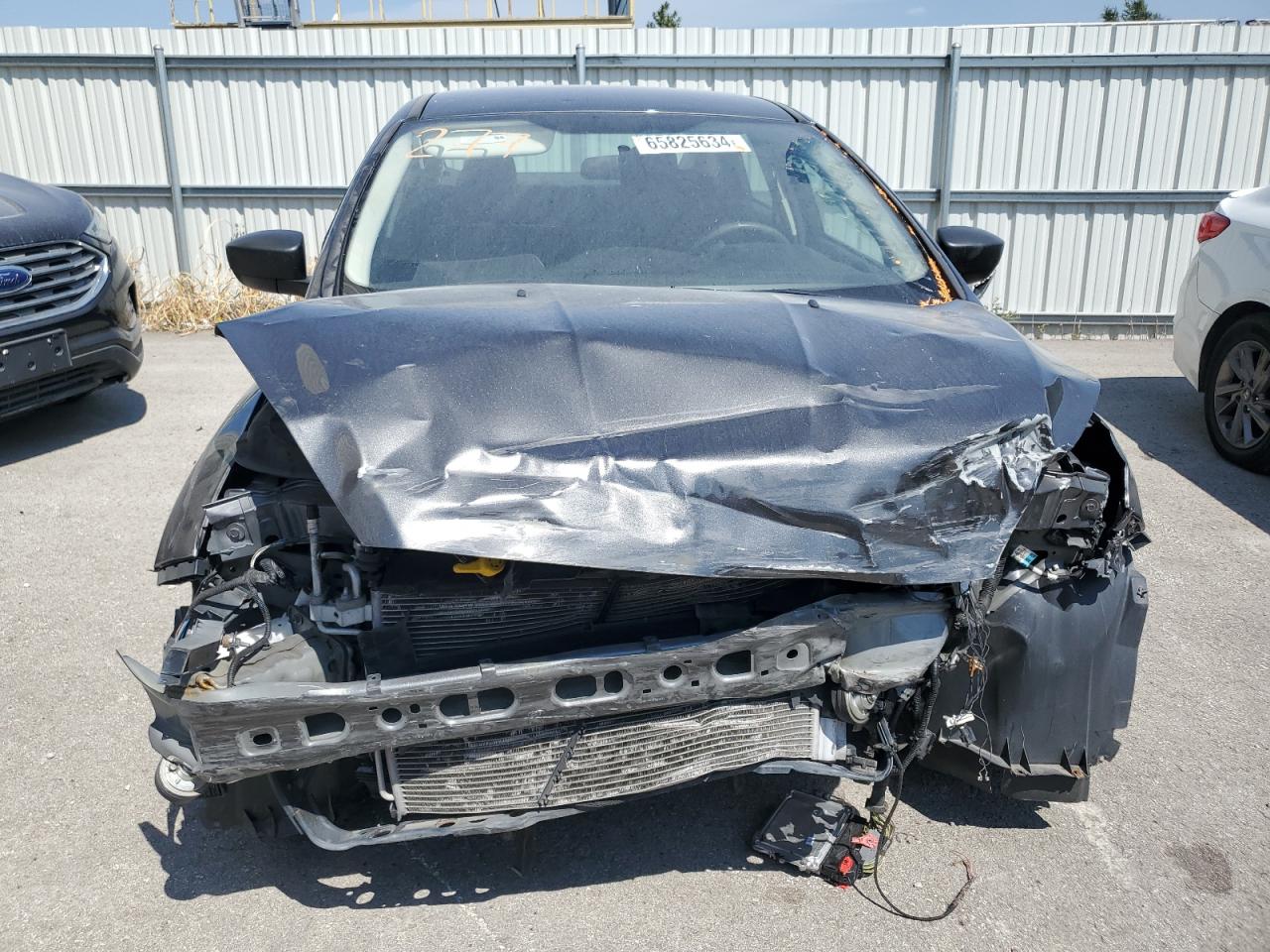 2017 Ford Focus VIN 1FADP3E28HL284003 Copart auction photo, front end damage thumbnail 5