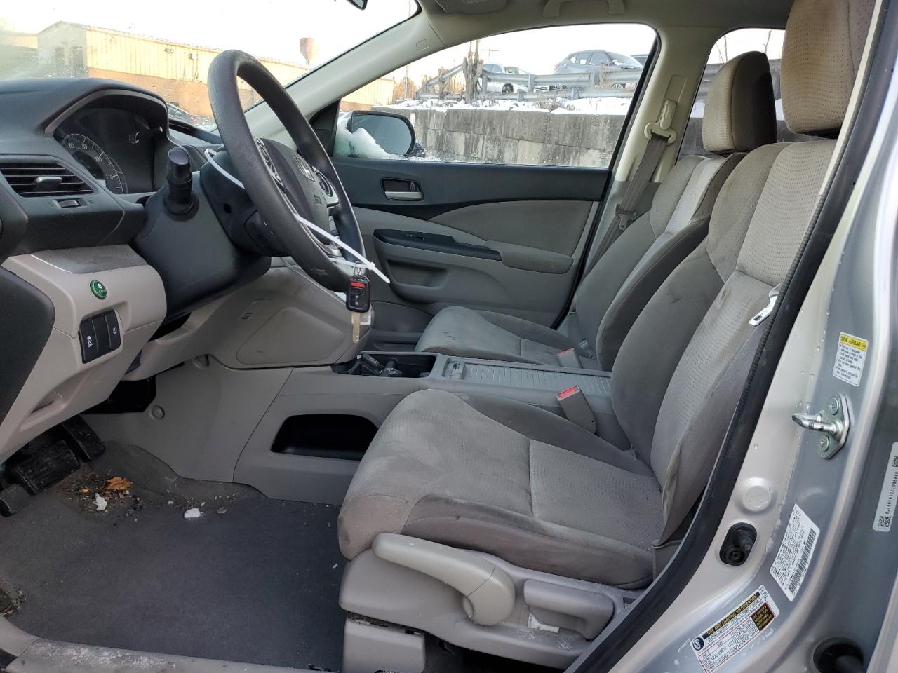 2014 Honda CR-V VIN 5J6RM4H50EL088888 Copart auction photo, front end / side damage thumbnail 7