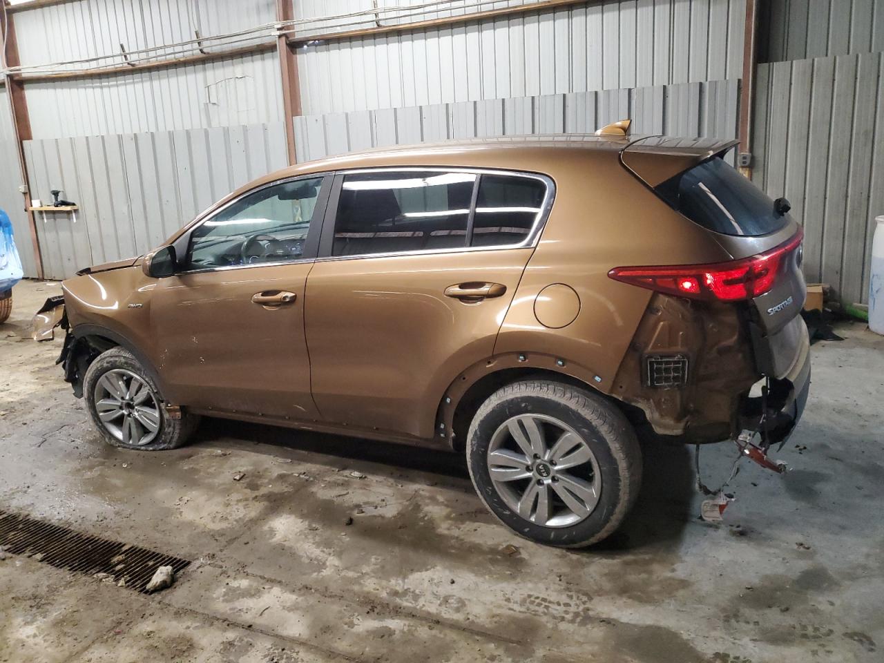 2017 KIA Sportage VIN KNDPMCAC0H7131302 Copart auction photo, undercarriage damage thumbnail 2