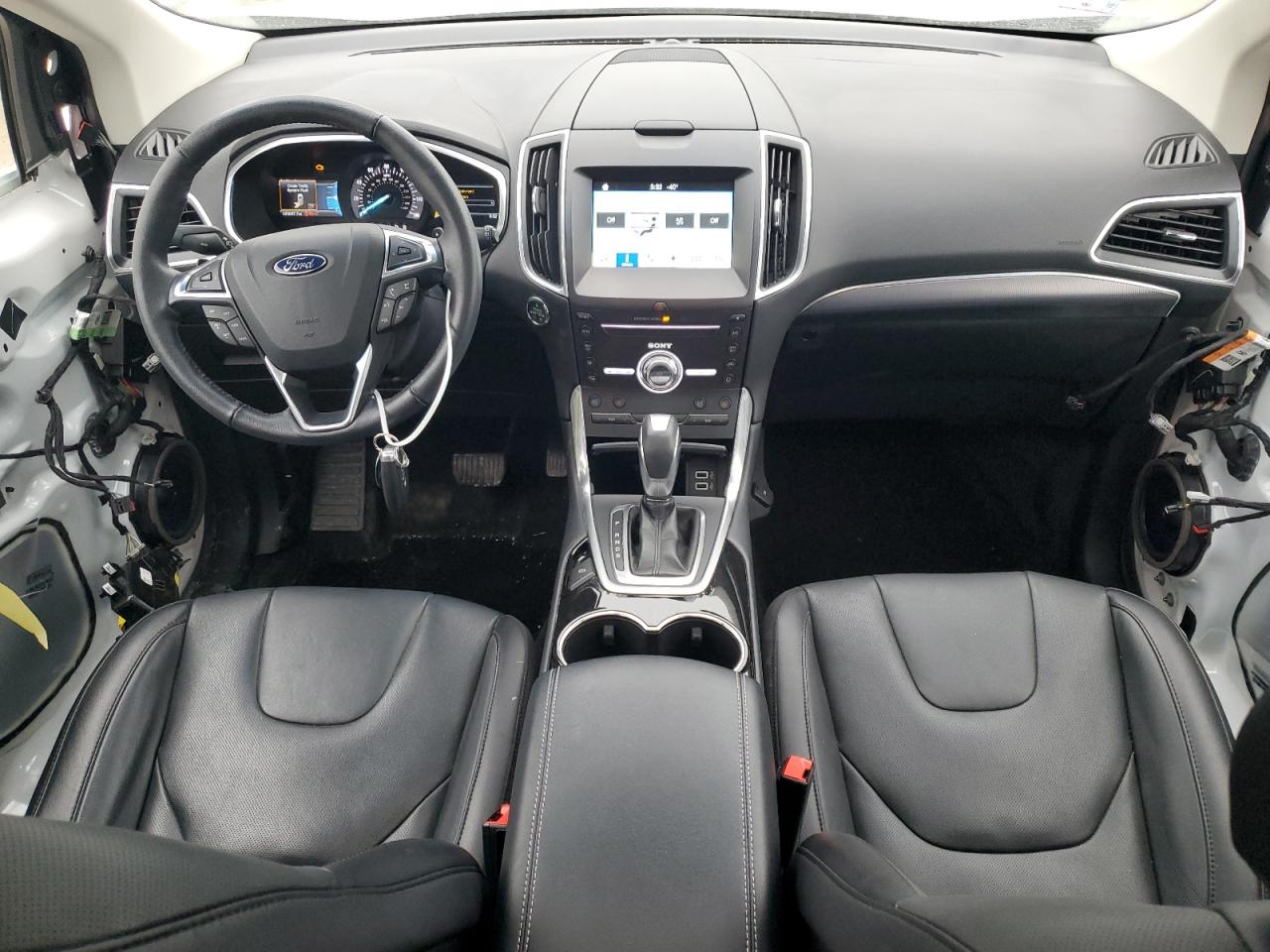 2017 Ford Edge VIN 2FMPK3K91HBC11588 Copart auction photo, front end / side damage thumbnail 8