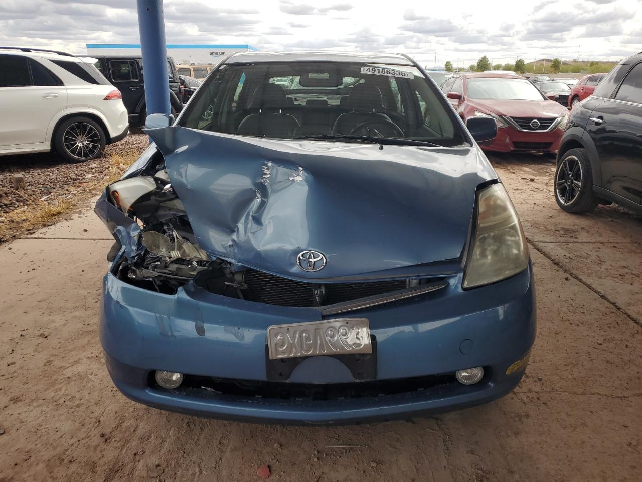 2007 Toyota Prius VIN JTDKB20U977584014 Copart auction photo, front end damage thumbnail 5