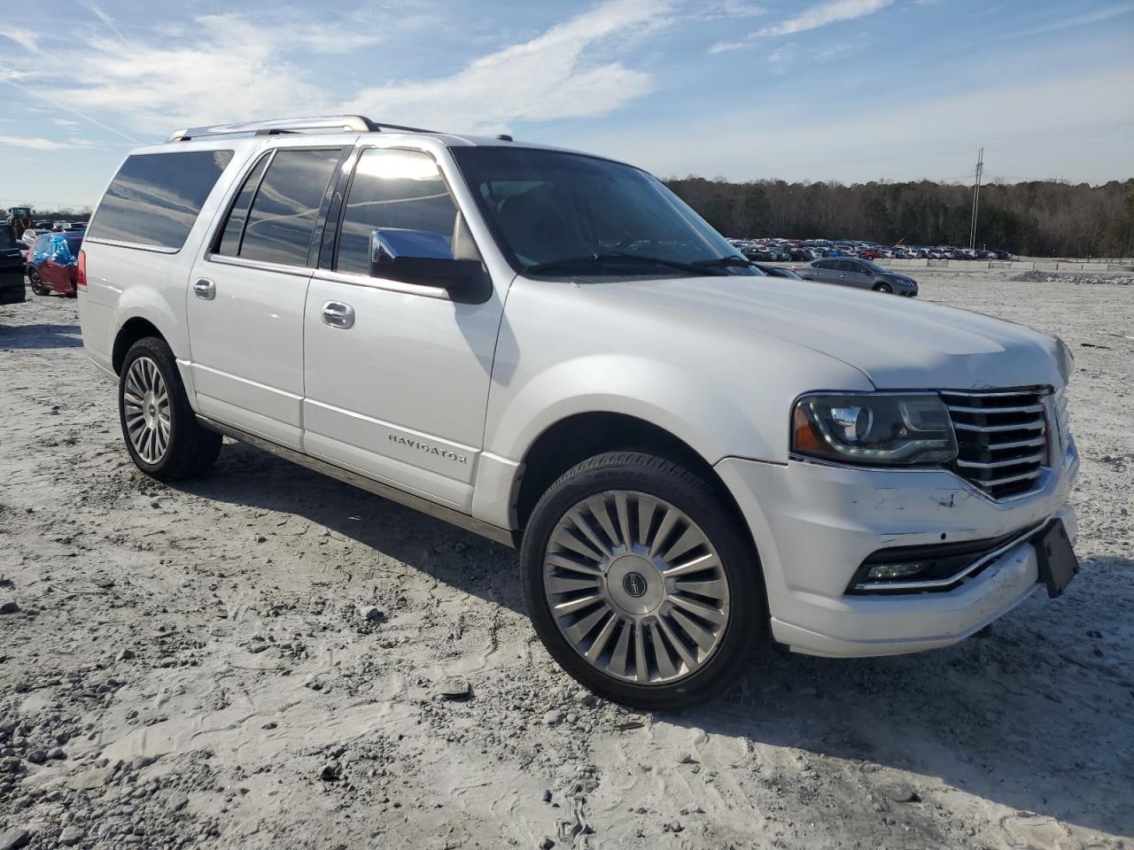 2017 Lincoln Navigator VIN 5LMJJ3KT3HEL02268 Copart auction photo, front end damage thumbnail 4