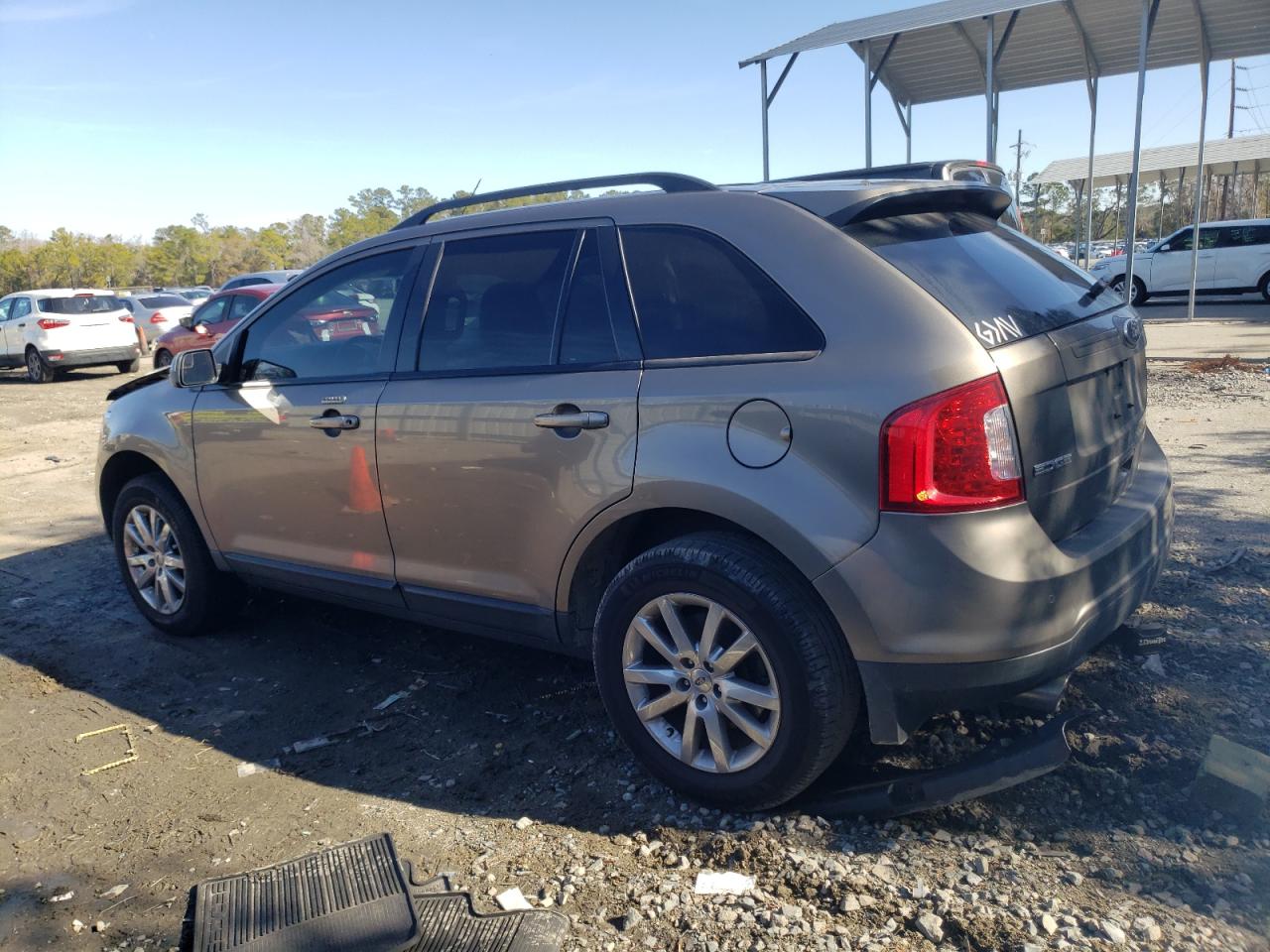 2014 Ford Edge VIN 2FMDK3JC0EBA81623 Copart auction photo, front end damage thumbnail 2