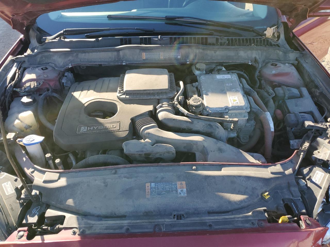 2014 Ford Fusion VIN 3FA6P0LU8ER306087 Copart auction photo, front end / minor dent/scratches damage thumbnail 11