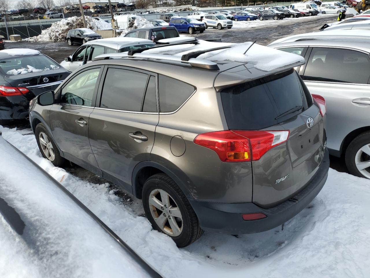 2014 Toyota RAV 4 VIN JTMRFREV7ED093923 Copart auction photo, undercarriage / minor dent/scratches damage thumbnail 2