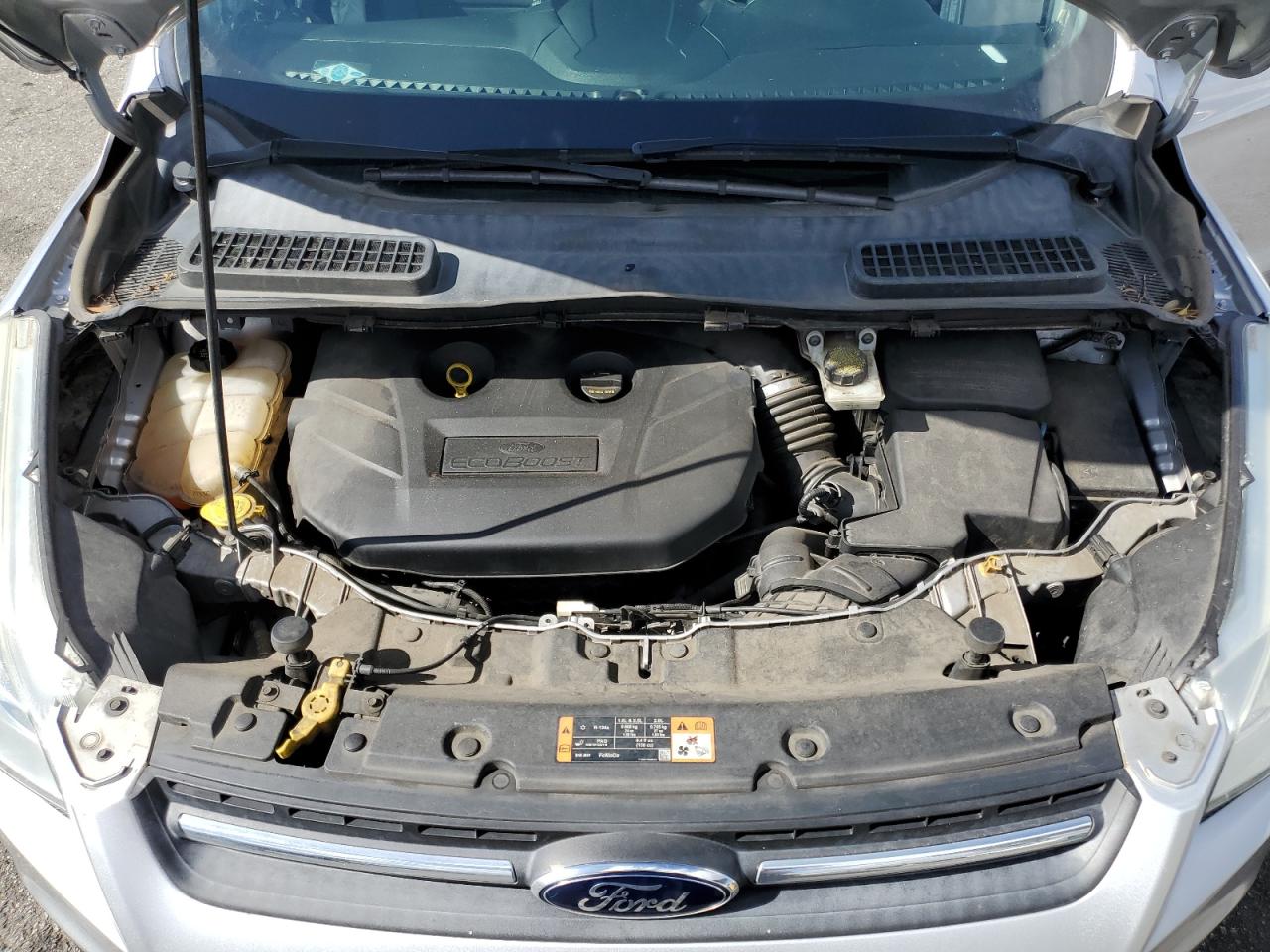 2015 Ford Escape VIN 1FMCU0G98FUB32586 Copart auction photo, rear end / side damage thumbnail 12