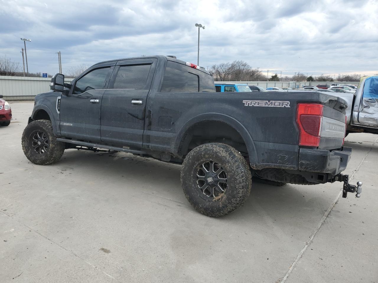 2021 Ford F250 VIN 1FT8W2BT3MEE06772 Copart auction photo, front end / side damage thumbnail 2