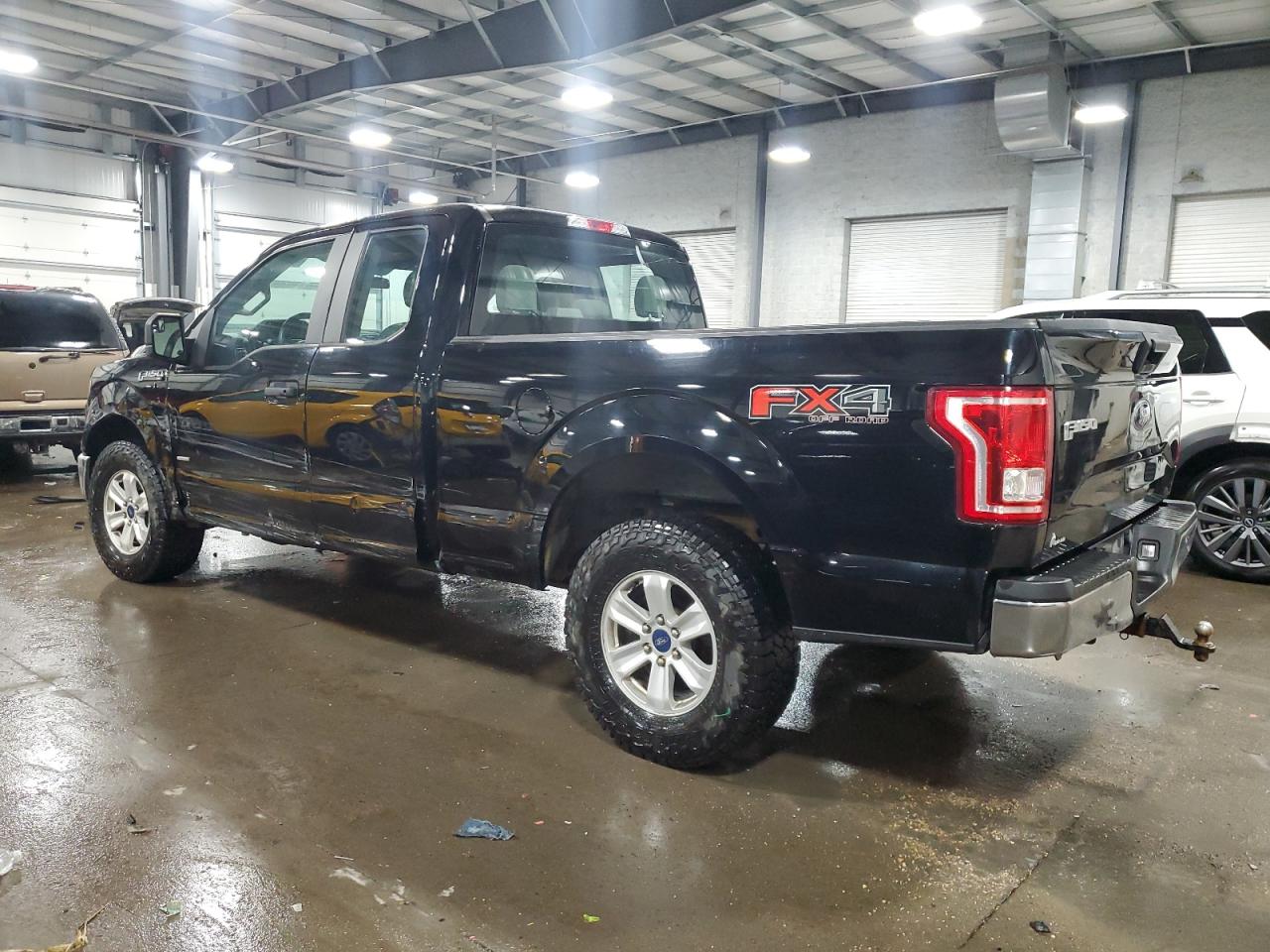 2016 Ford F-150 VIN 1FTEX1EP6GFA54410 Copart auction photo, side / front end damage thumbnail 2
