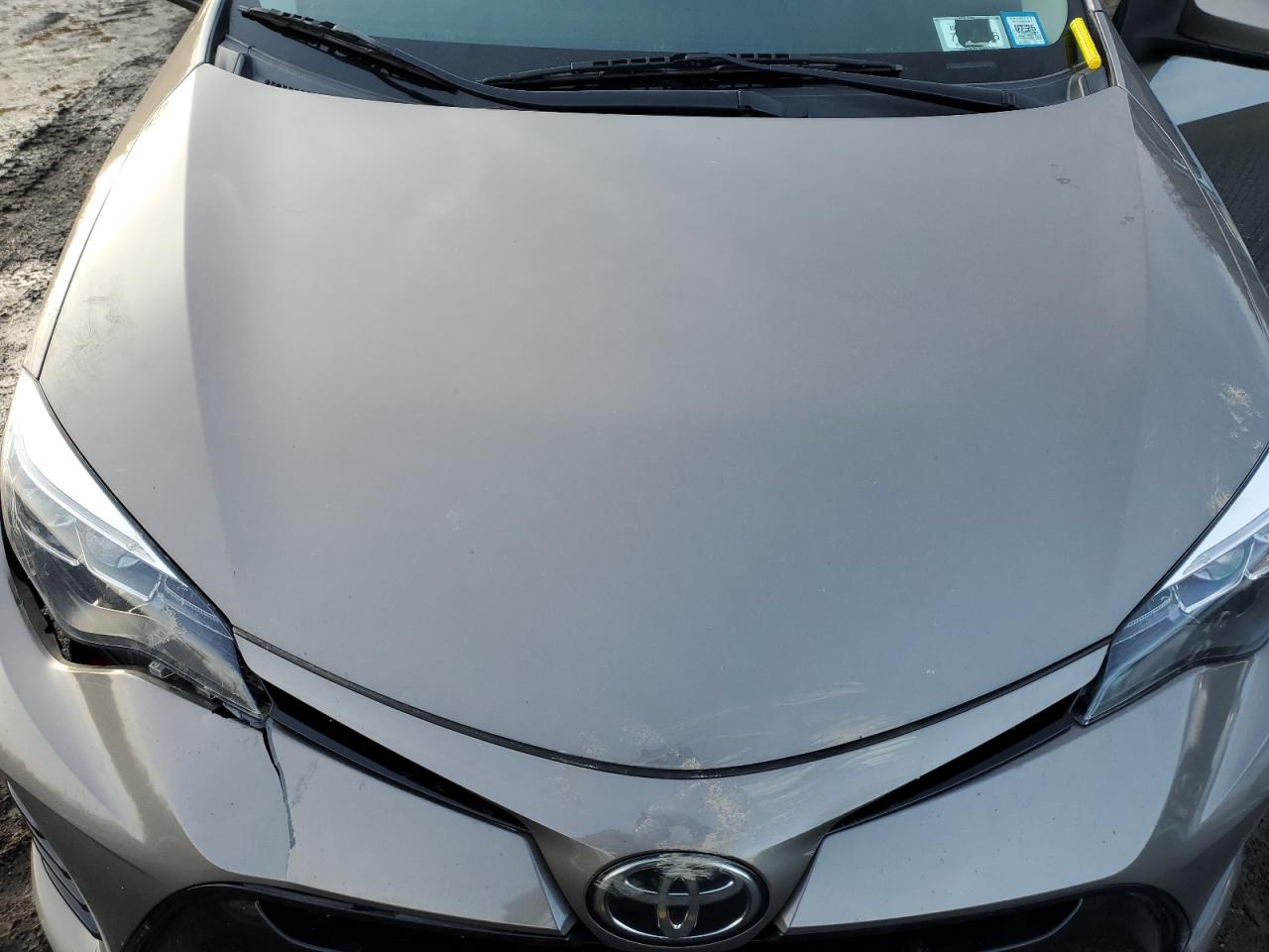 2017 Toyota Corolla VIN 2T1BURHE1HC947938 Copart auction photo, side / front end damage thumbnail 11