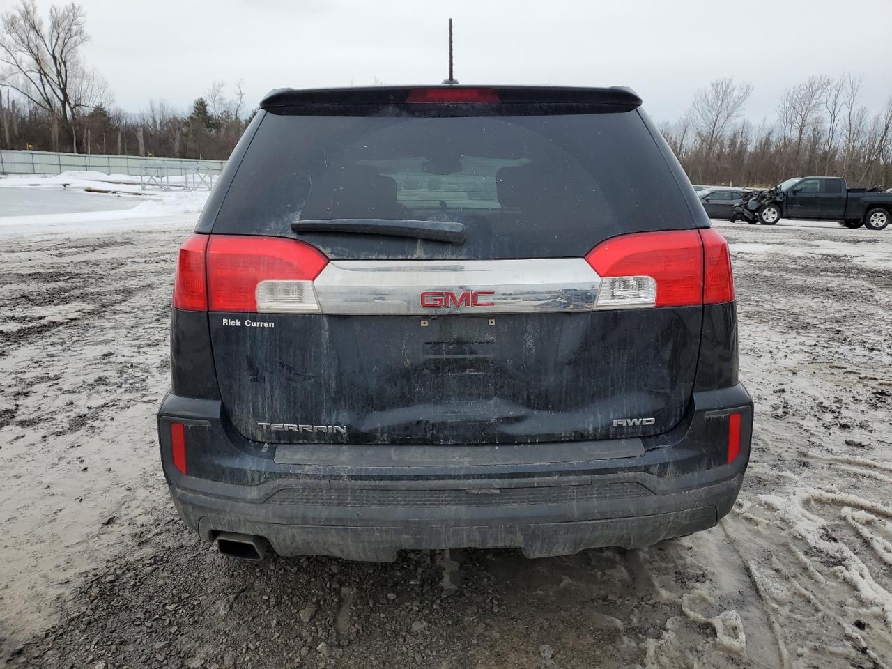 2016 GMC Terrain VIN 2GKFLSEK4G6222683 Copart auction photo, front end / rear end damage thumbnail 6