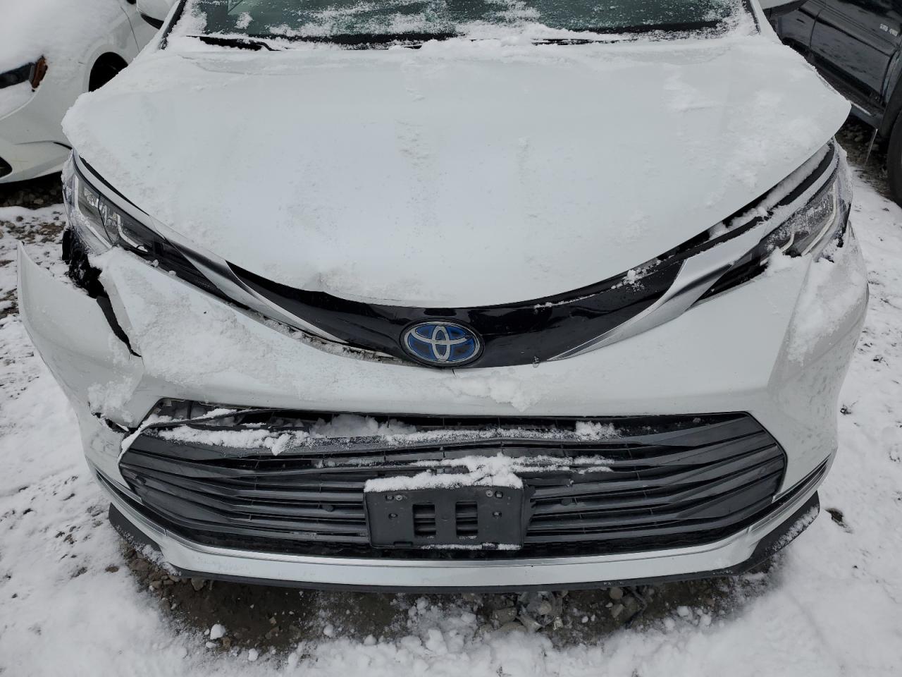2022 Toyota Sienna VIN 5TDZSKFCXNS068163 Copart auction photo, front end / rear end damage thumbnail 14