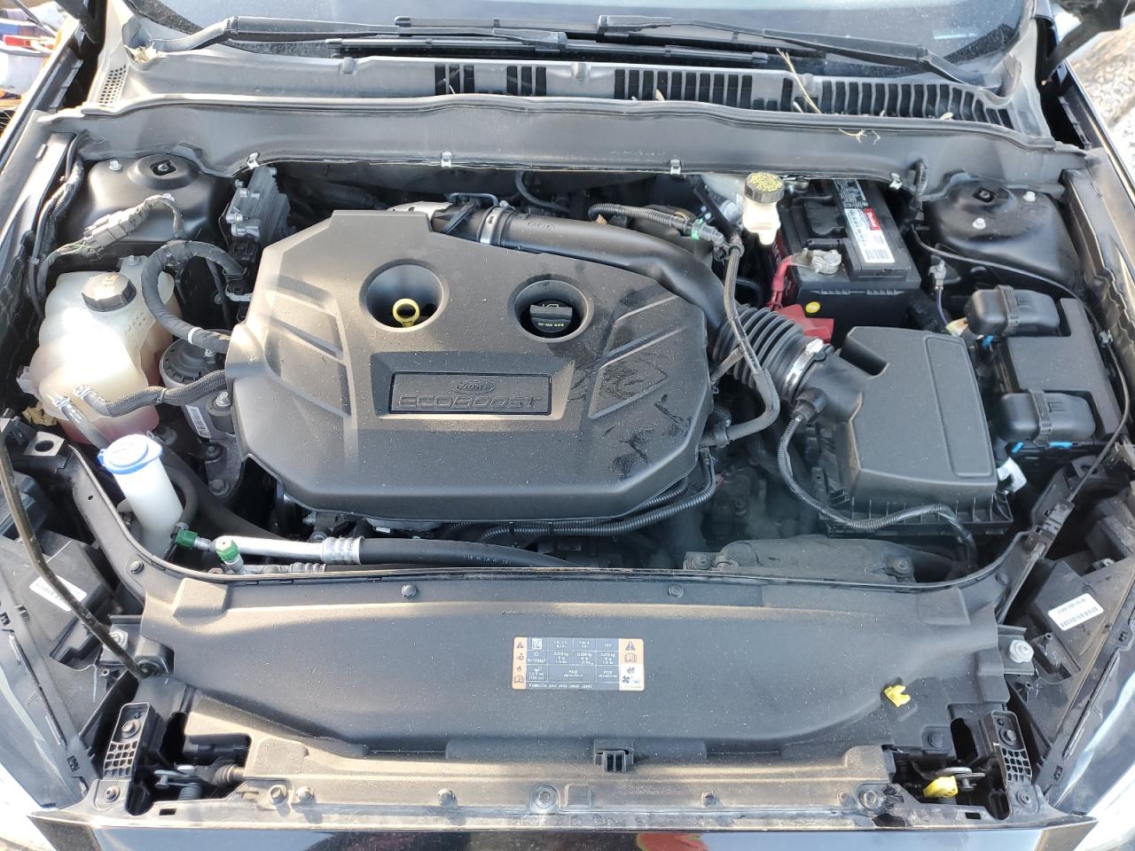 2018 Ford Fusion VIN 3FA6P0D92JR169510 Copart auction photo, rear end damage thumbnail 12